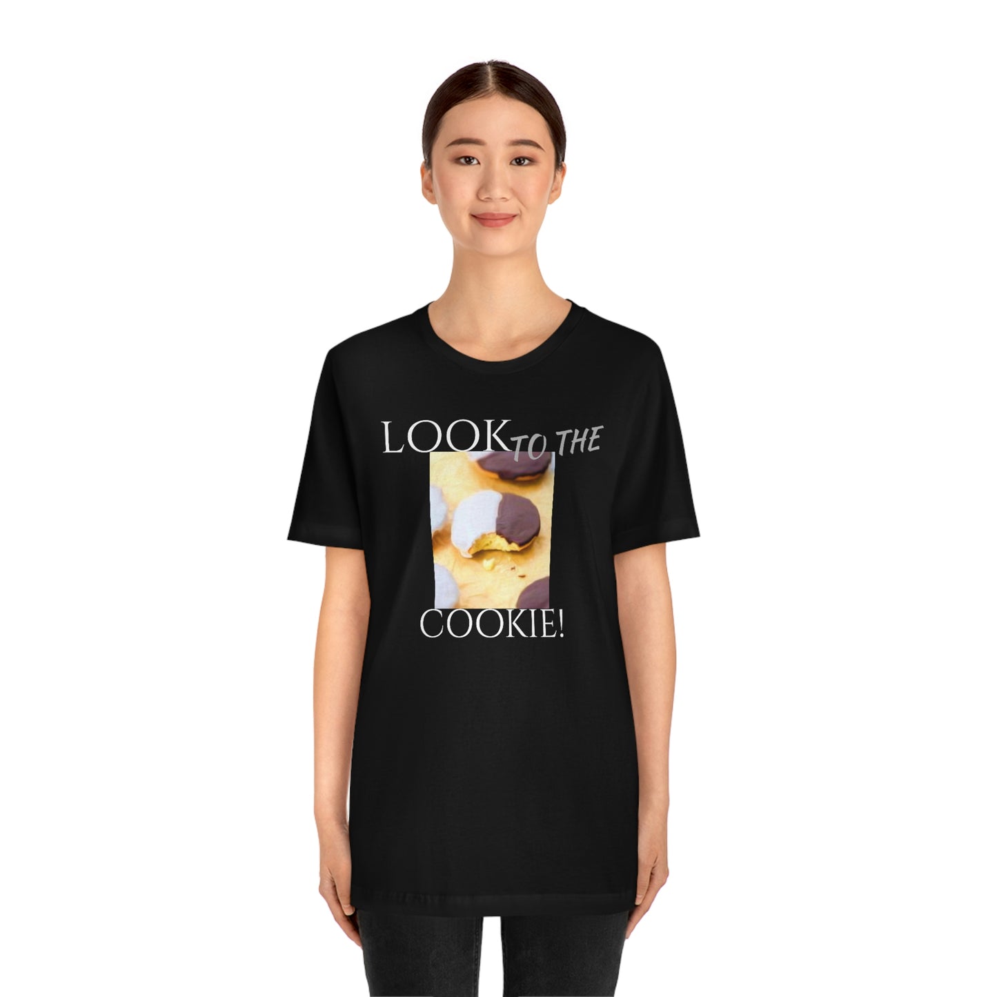 Unisex Jersey Short Sleeve Tee SEINFELD "LOOK TO The Cookie!"