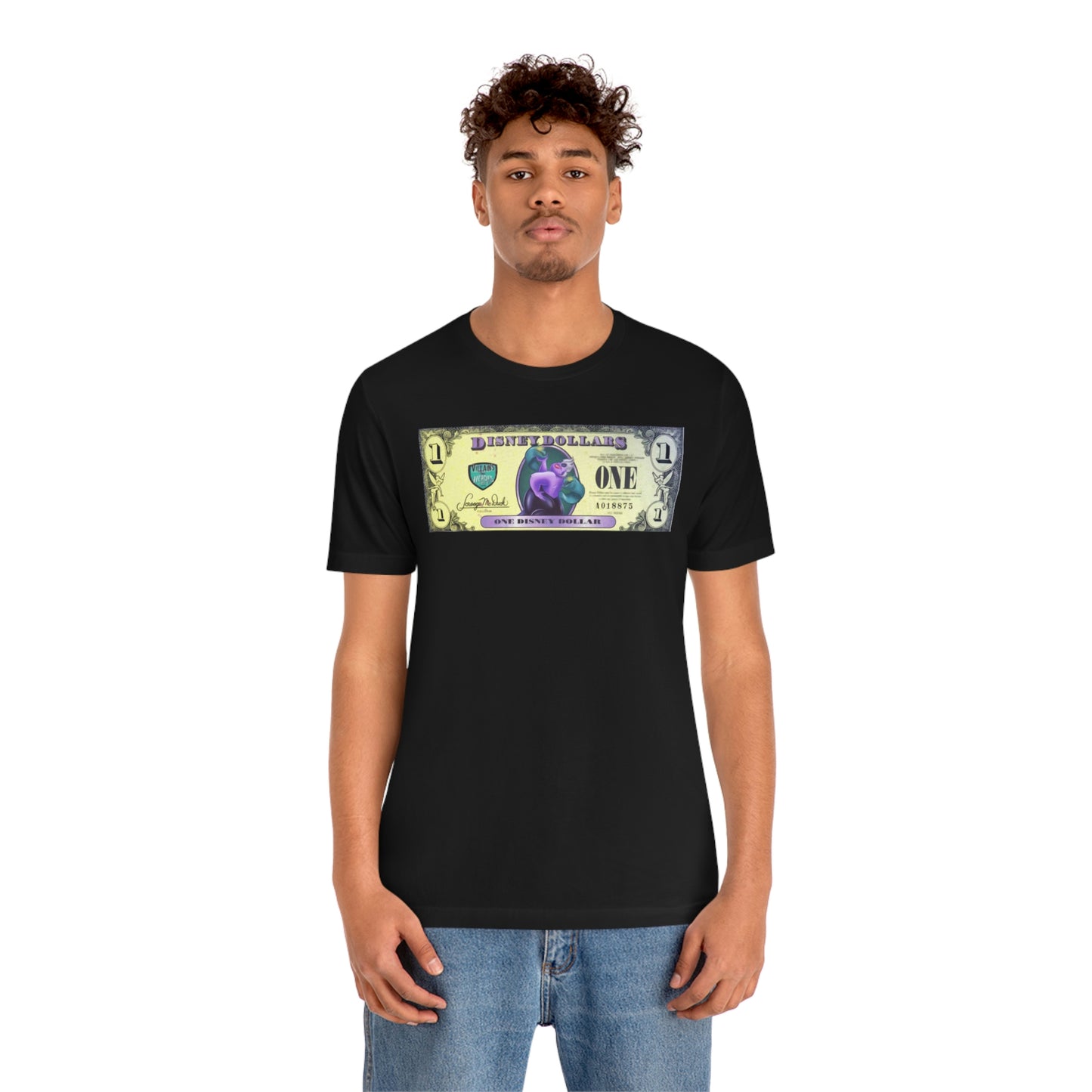 Unisex Jersey Short Sleeve Tee DISNEY DOLLARS VILLAINS