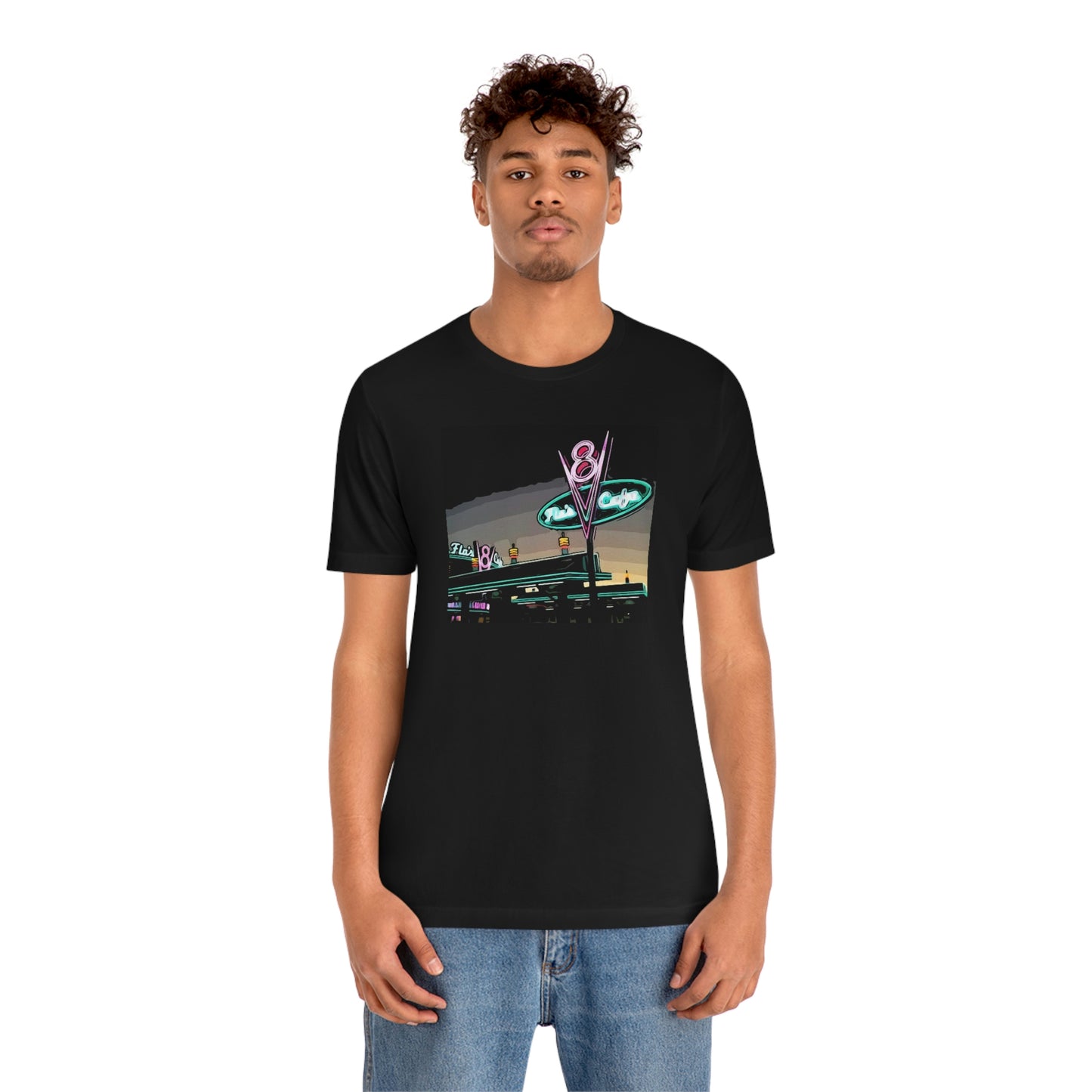 Unisex Jersey Short Sleeve Tee DISNEYLAND FLO'S V8