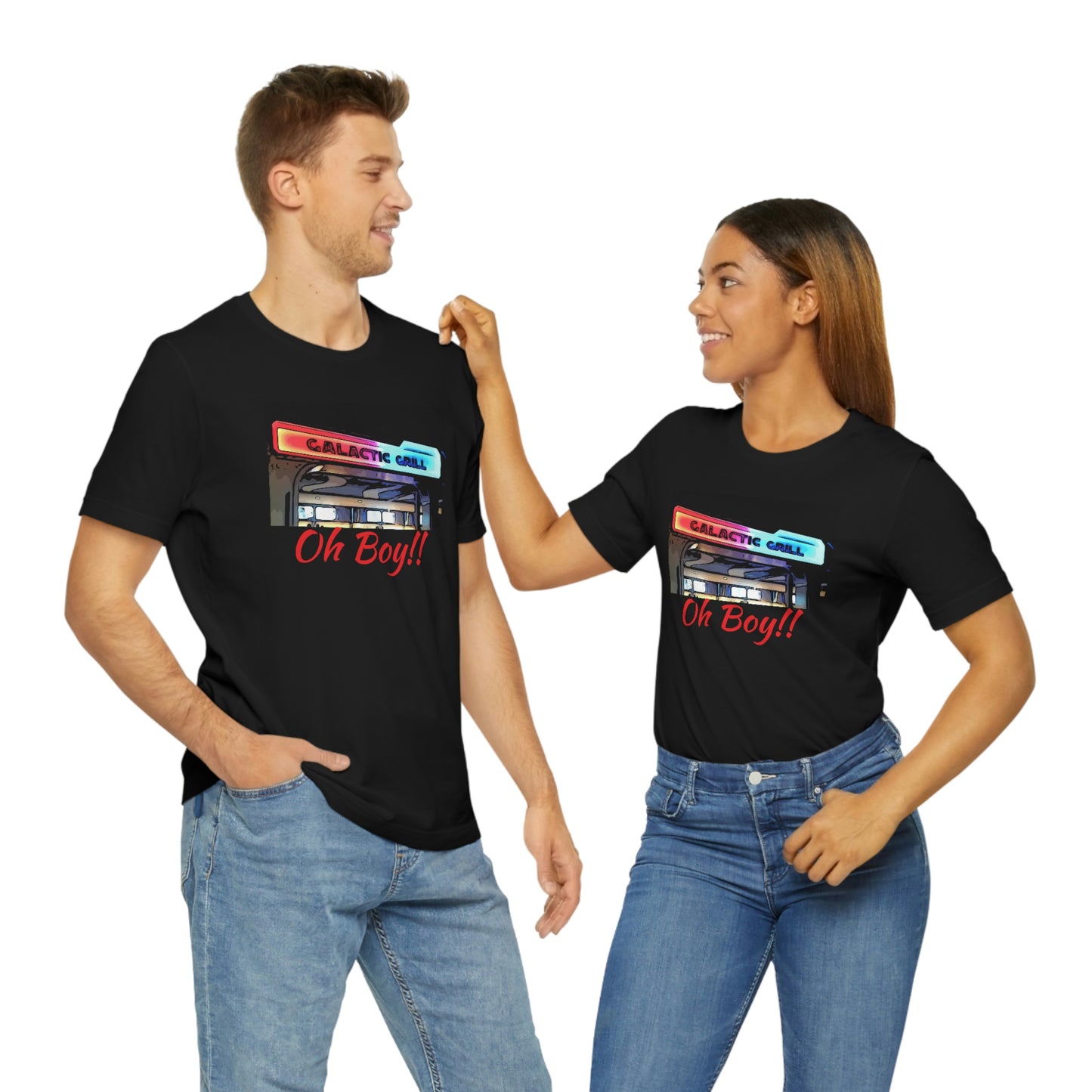 Unisex Jersey Short Sleeve Tee DISNEYLAND GALACTIC GRIL