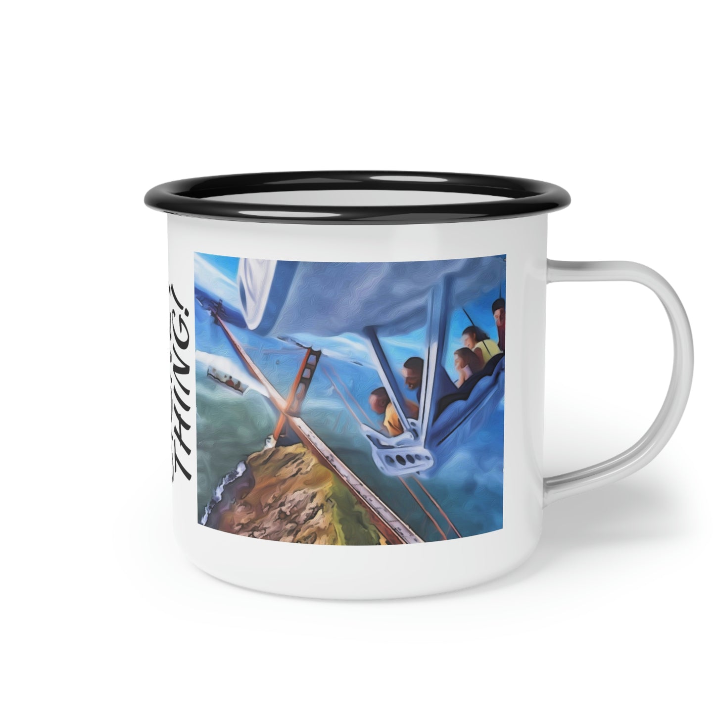 A Enamel Camp Cup Disneyland ~Soarin Over California~ It's A Disney Thing!