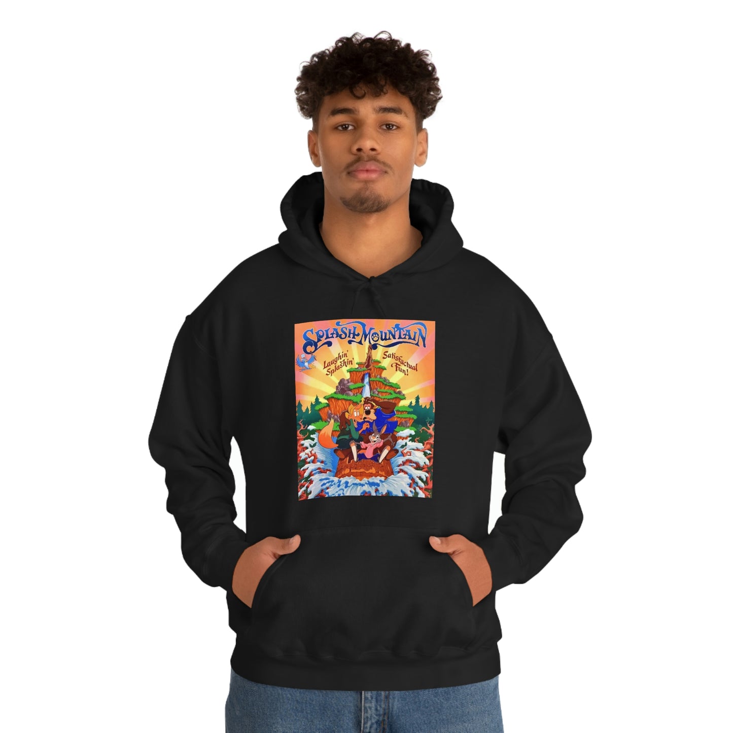 Unisex Heavy Blend™ Hooded Sweatshirt Disneyland Resort ~ Splash Mountain