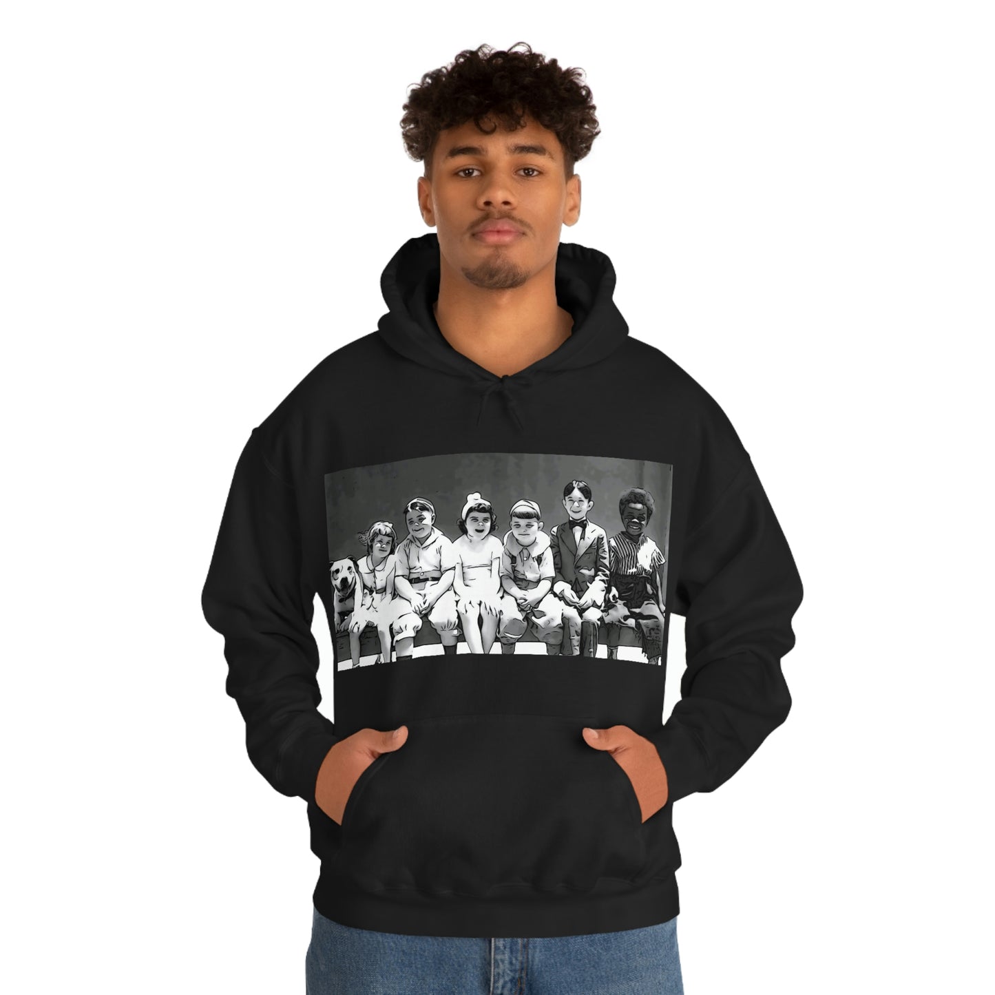 Unisex Heavy Blend™ Hooded Sweatshirt Little Rascals