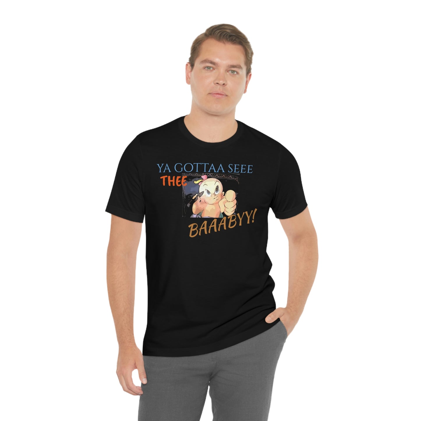 Unisex Jersey Short Sleeve Tee Seinfeld "You gotta see the baby!"