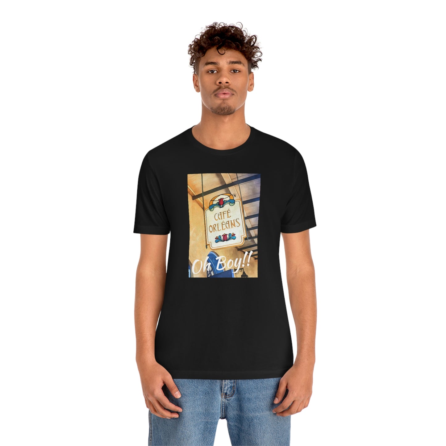 Unisex Jersey Short Sleeve Tee DISNEYLAND CAFE ORLEANS