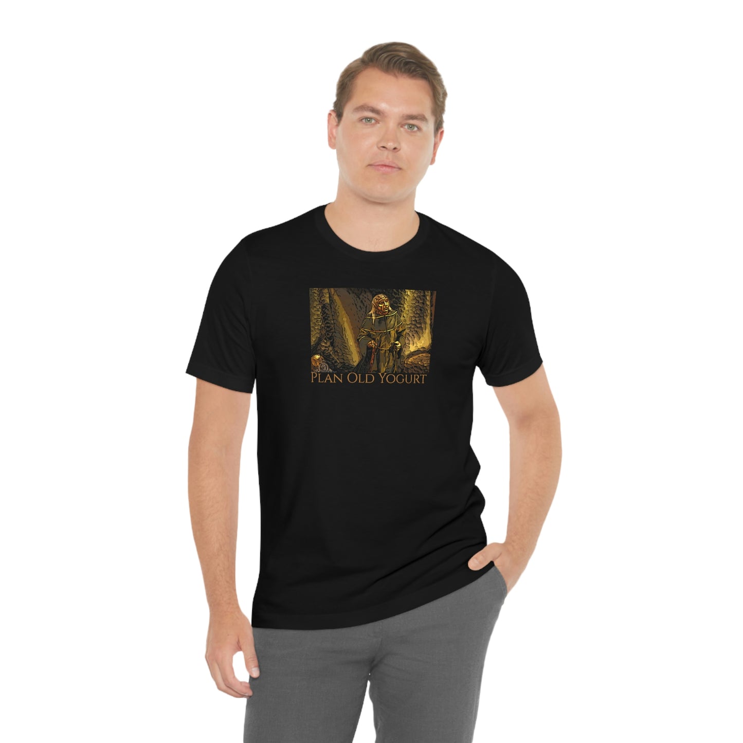 Unisex Jersey Short Sleeve Tee Spaceballs ~ Plan Old Yogurt ~