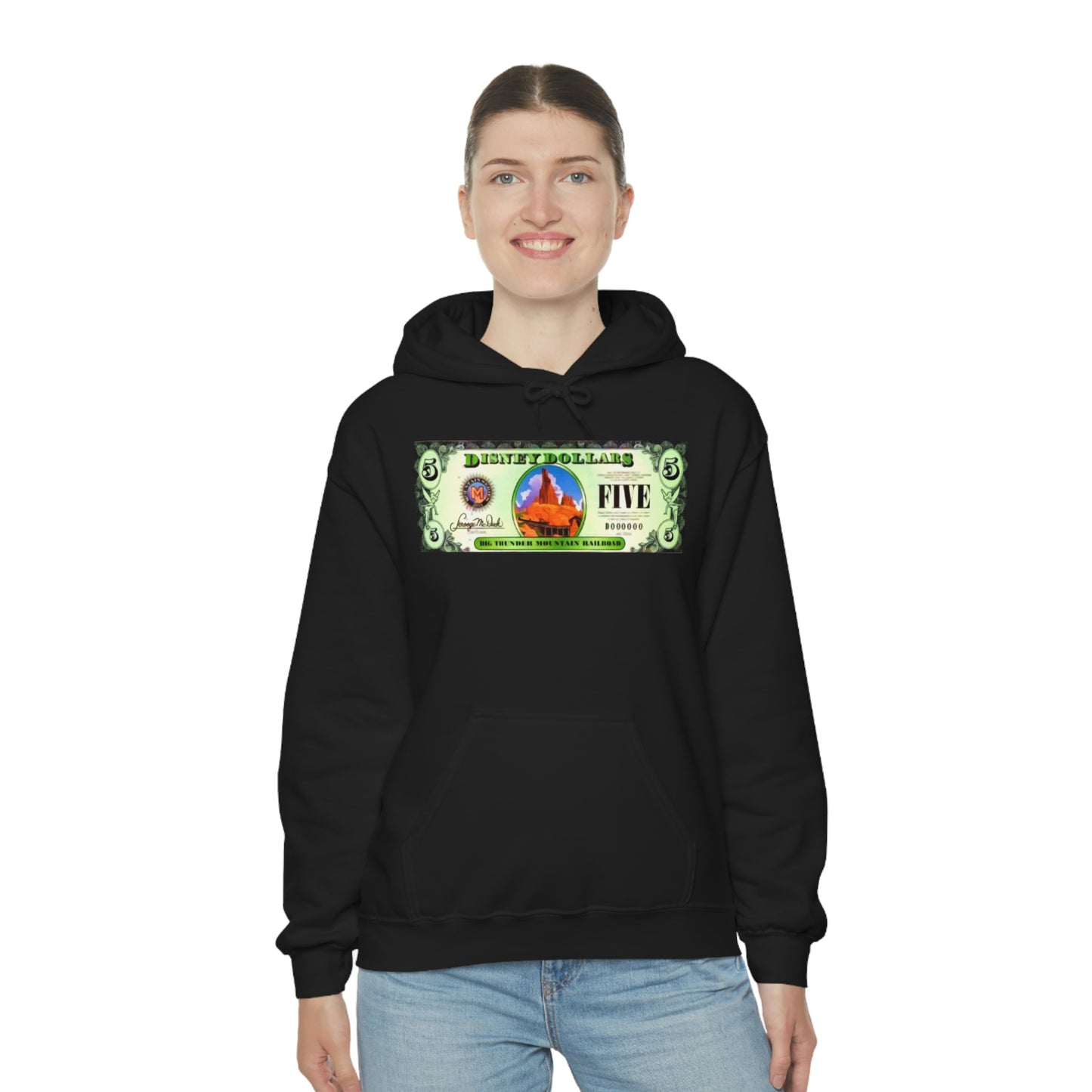 Unisex Heavy Blend Hooded Sweatshirt DISNEYLAND DOLLARS BIG Thunder