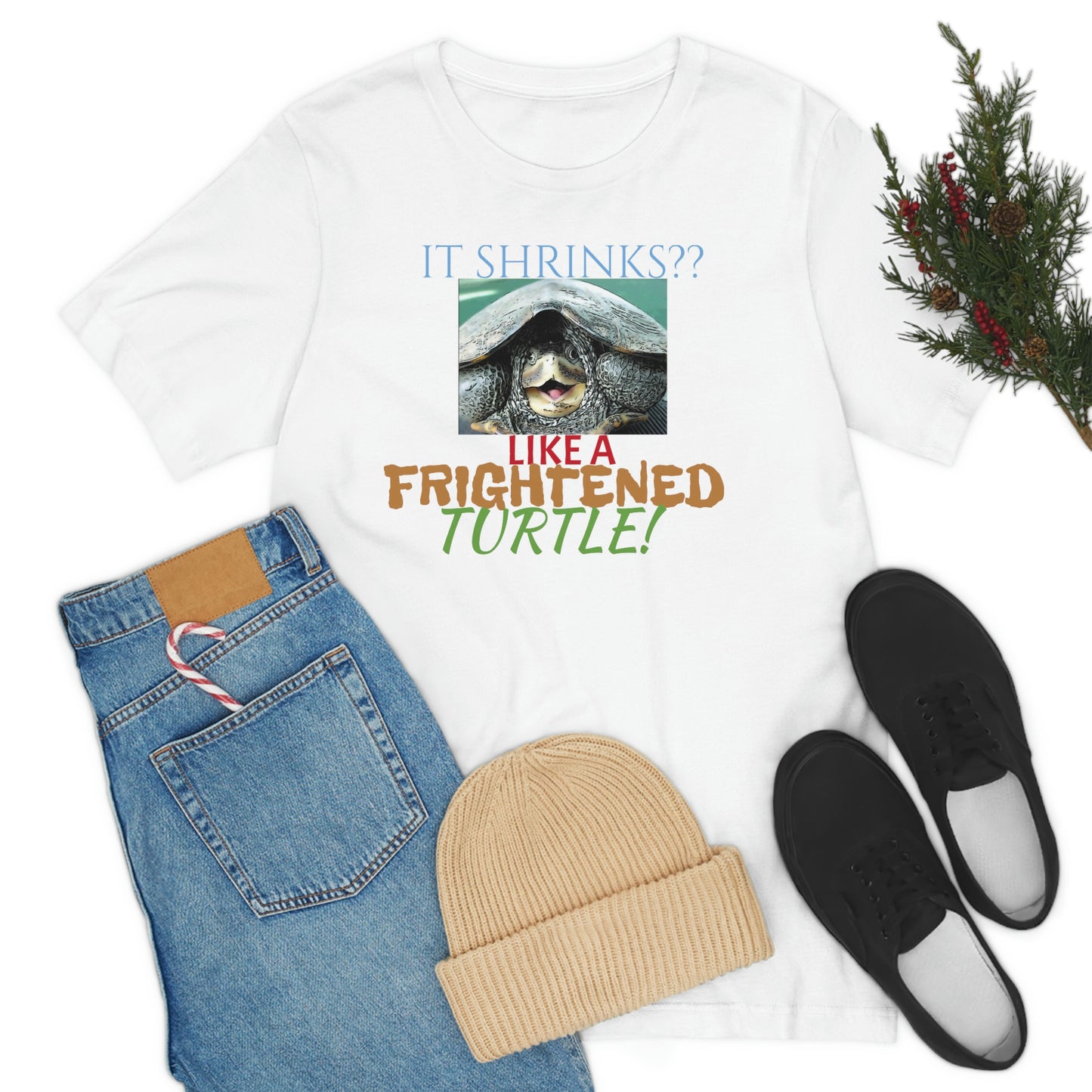 Unisex Jersey Short Sleeve Tee SEINFELD "IT SHRINKS"