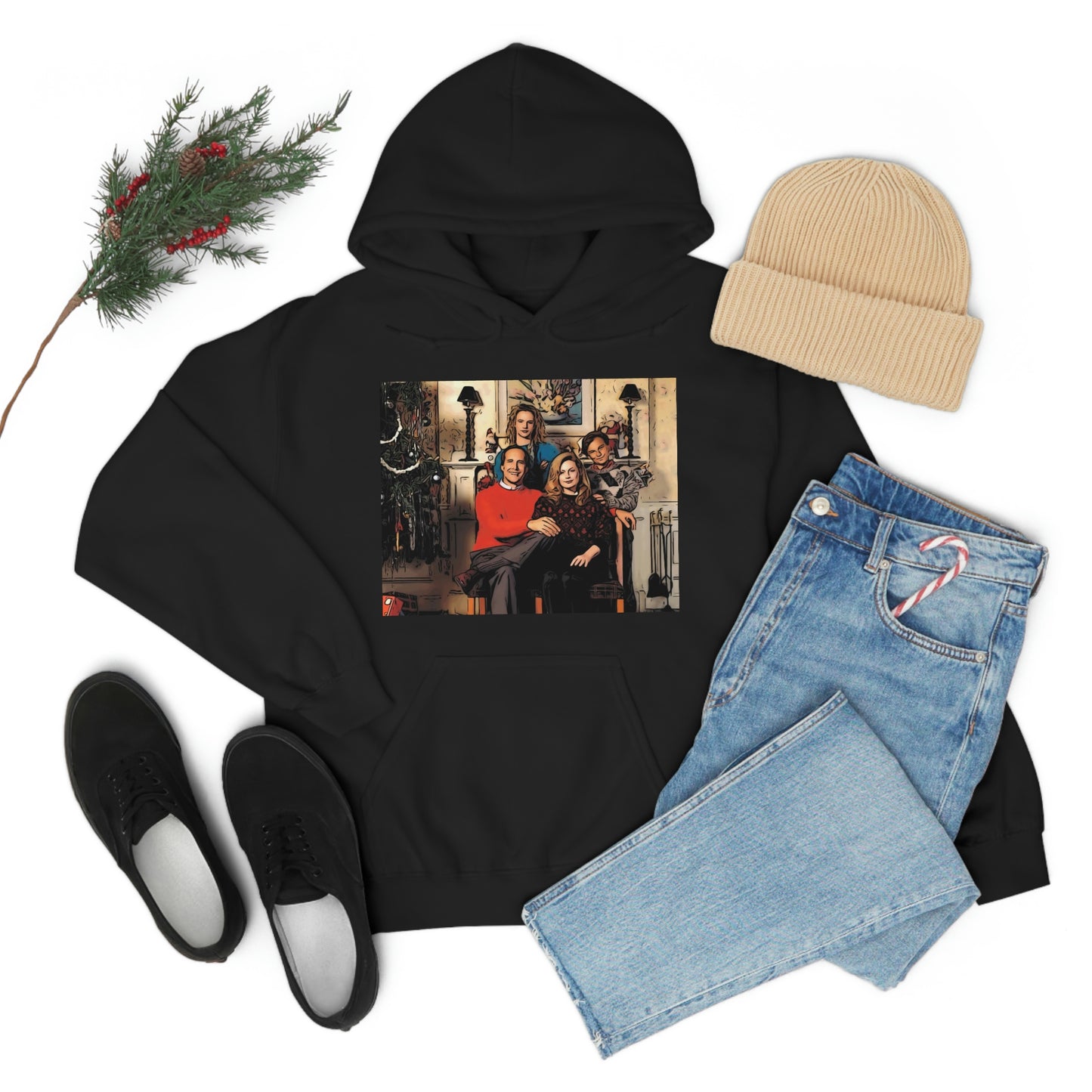 Unisex Heavy Blend™ Hooded Sweatshirt Christmas Vacation ~ The Giswold's