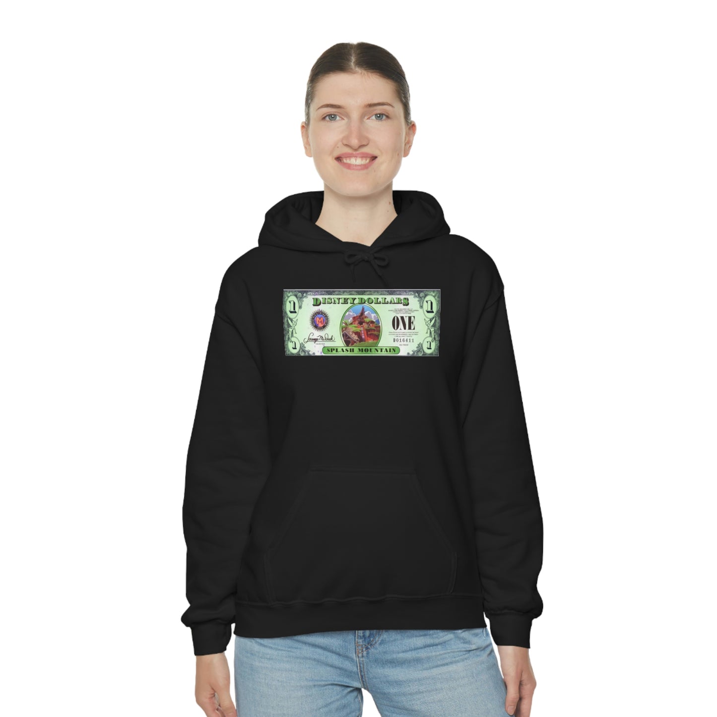 Unisex Heavy Blend Hooded Sweatshirt DISNEYLAND DOLLARS SPLASH Mountain