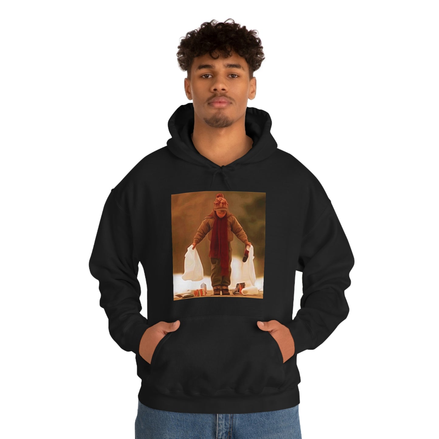 Unisex Heavy Blend™ Hooded Sweatshirt Home Alone ~ Kevin