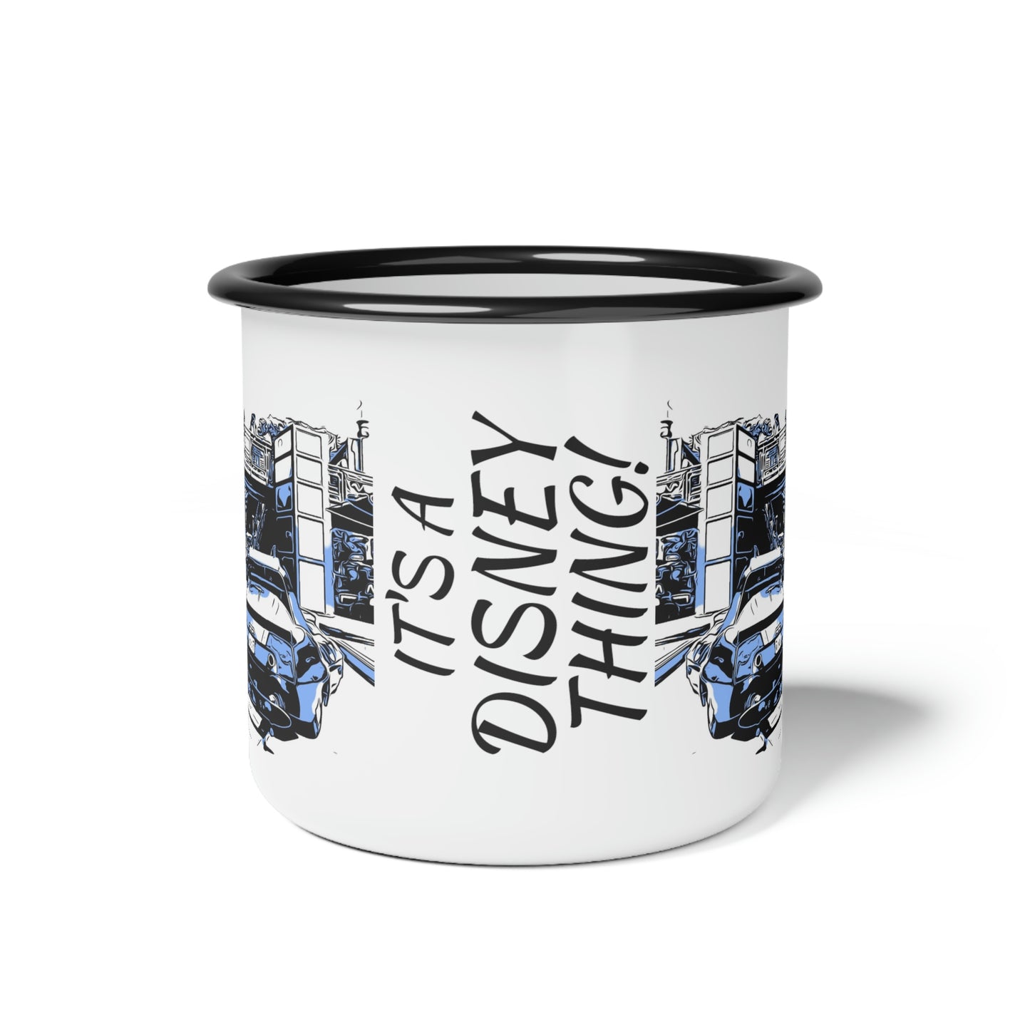 A Enamel Camp Cup Disneyland ~Autopia~ It's A Disney Thing!