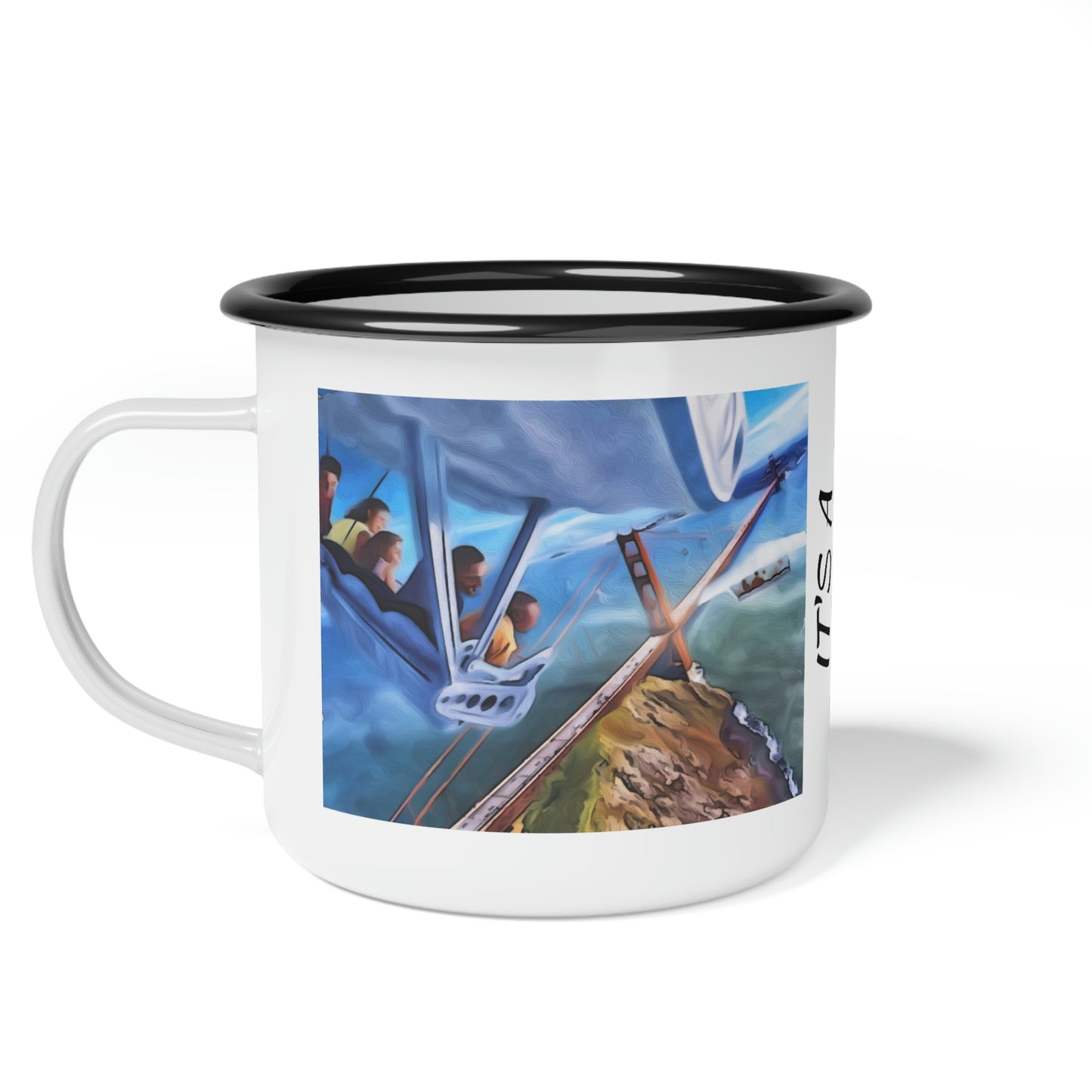 A Enamel Camp Cup Disneyland ~Soarin Over California~ It's A Disney Thing!