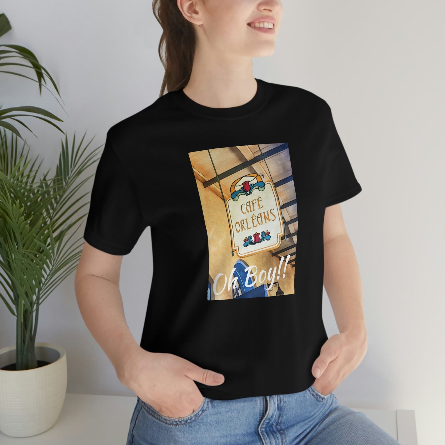 Unisex Jersey Short Sleeve Tee DISNEYLAND CAFE ORLEANS