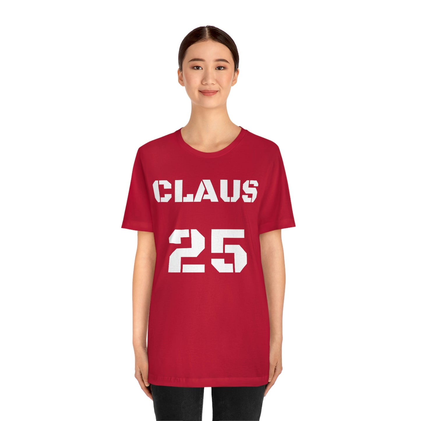 Unisex Jersey Short Sleeve Tee Christmas Santa Claus ~Claus 25~