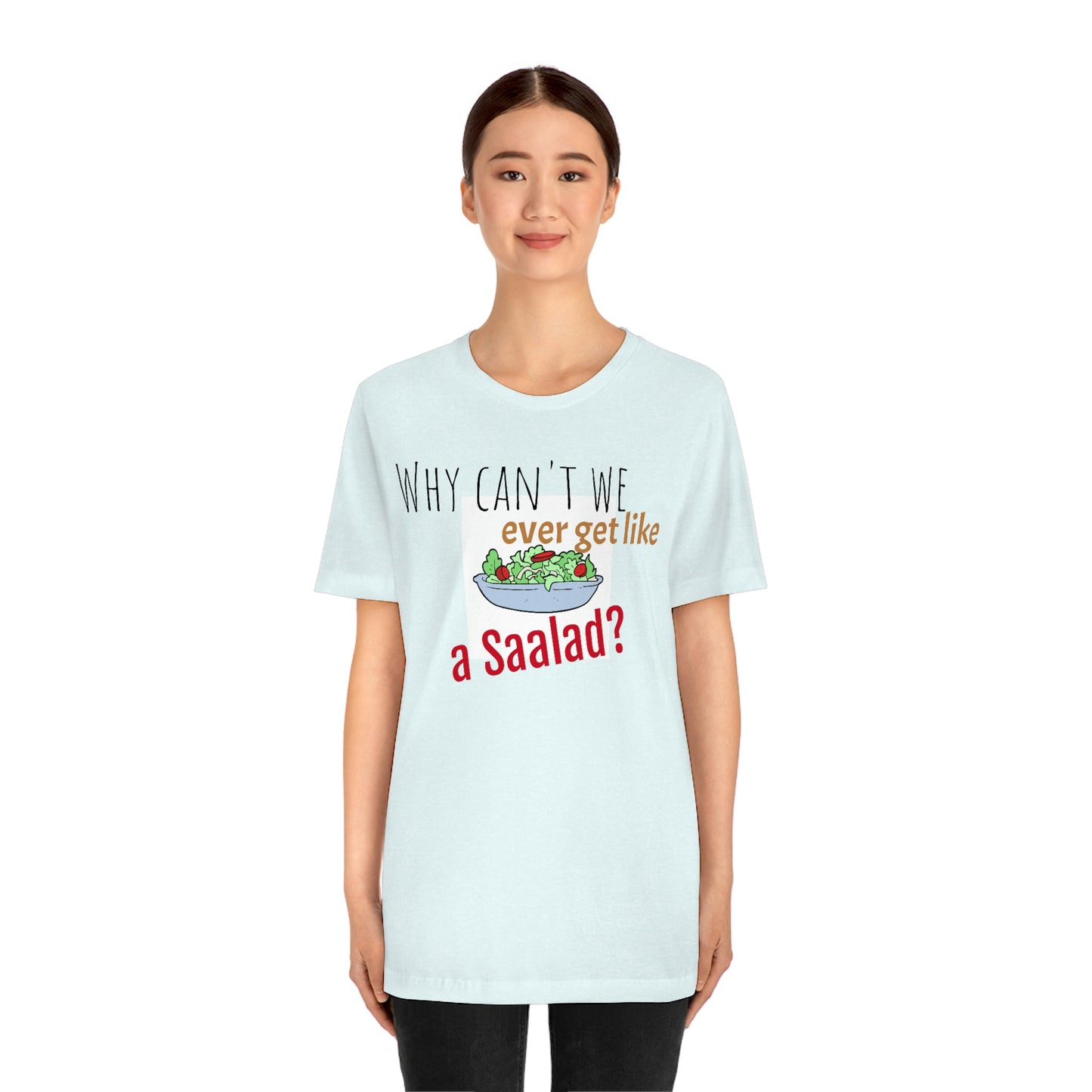 Unisex Jersey Short Sleeve Tee Nacho Liebre ~ Salad ~