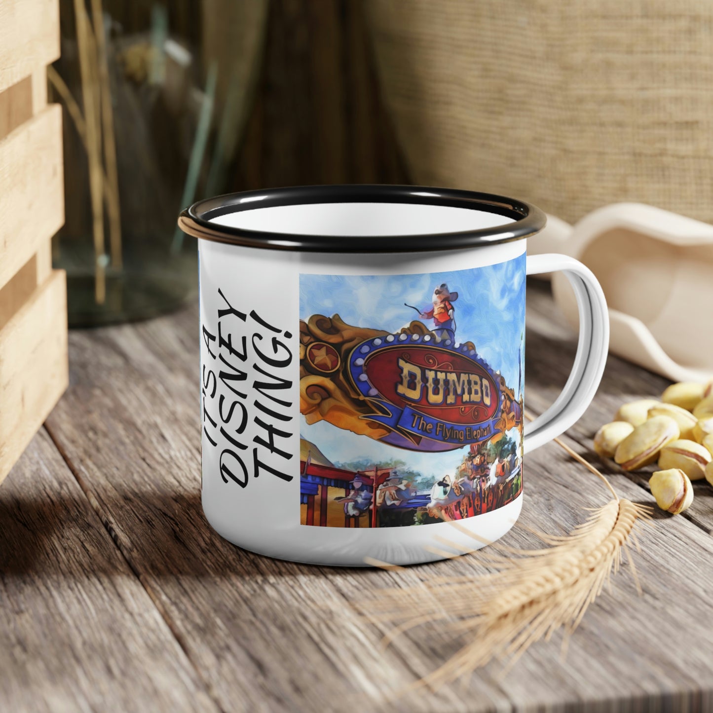 A Enamel Camp Cup Disneyland ~Dumbo Ride~ It's A Disney Thing!