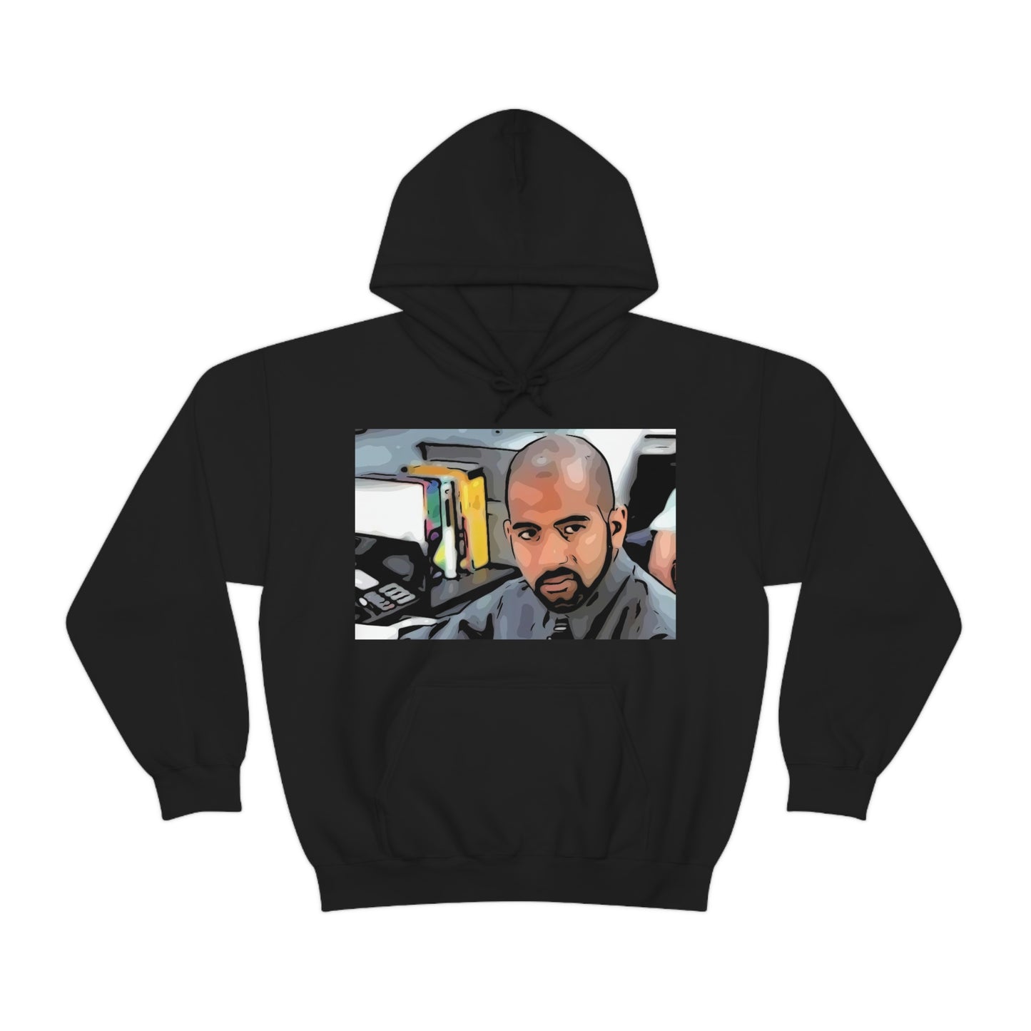 Unisex Heavy Blend™ Hooded Sweatshirt Office space ~ Samir