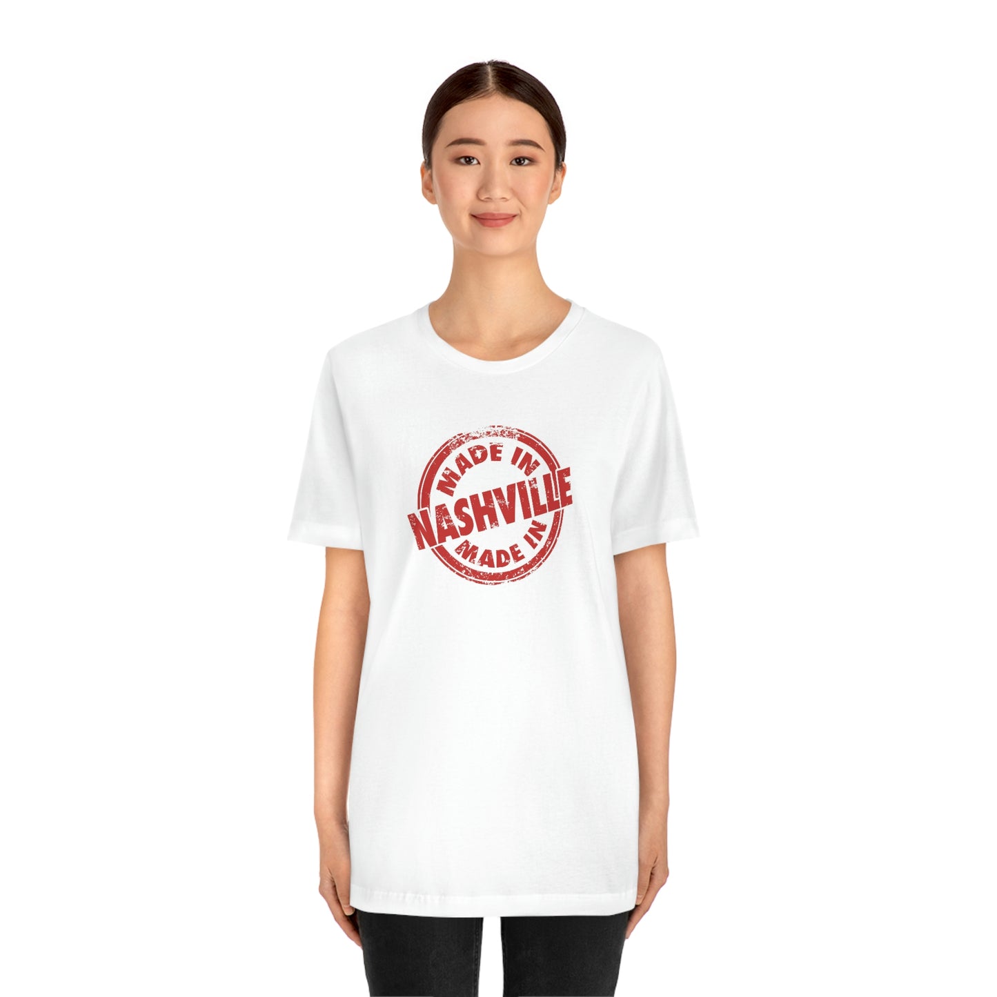 Unisex Jersey Short Sleeve Tee Made in Nashville