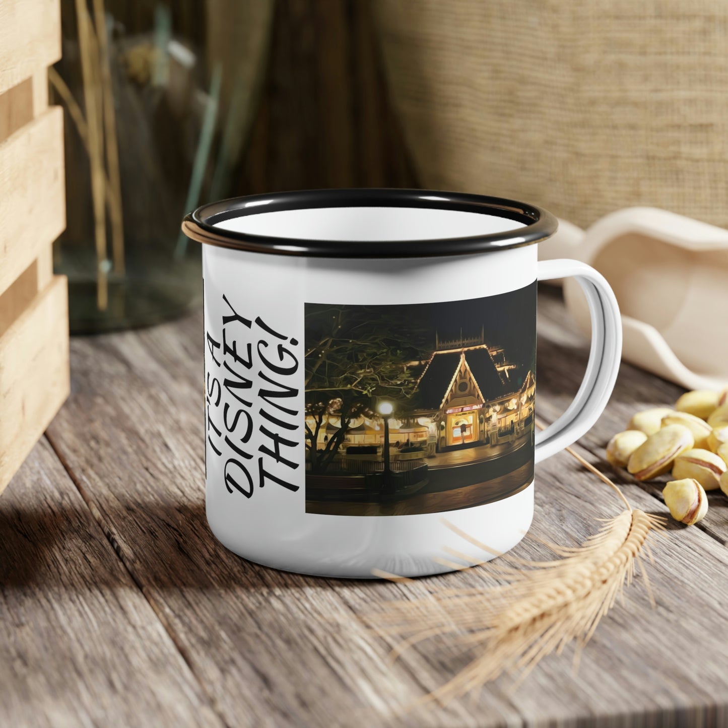 A Enamel Camp Cup Disneyland ~Jolly Holiday~ It's A Disney Thing!