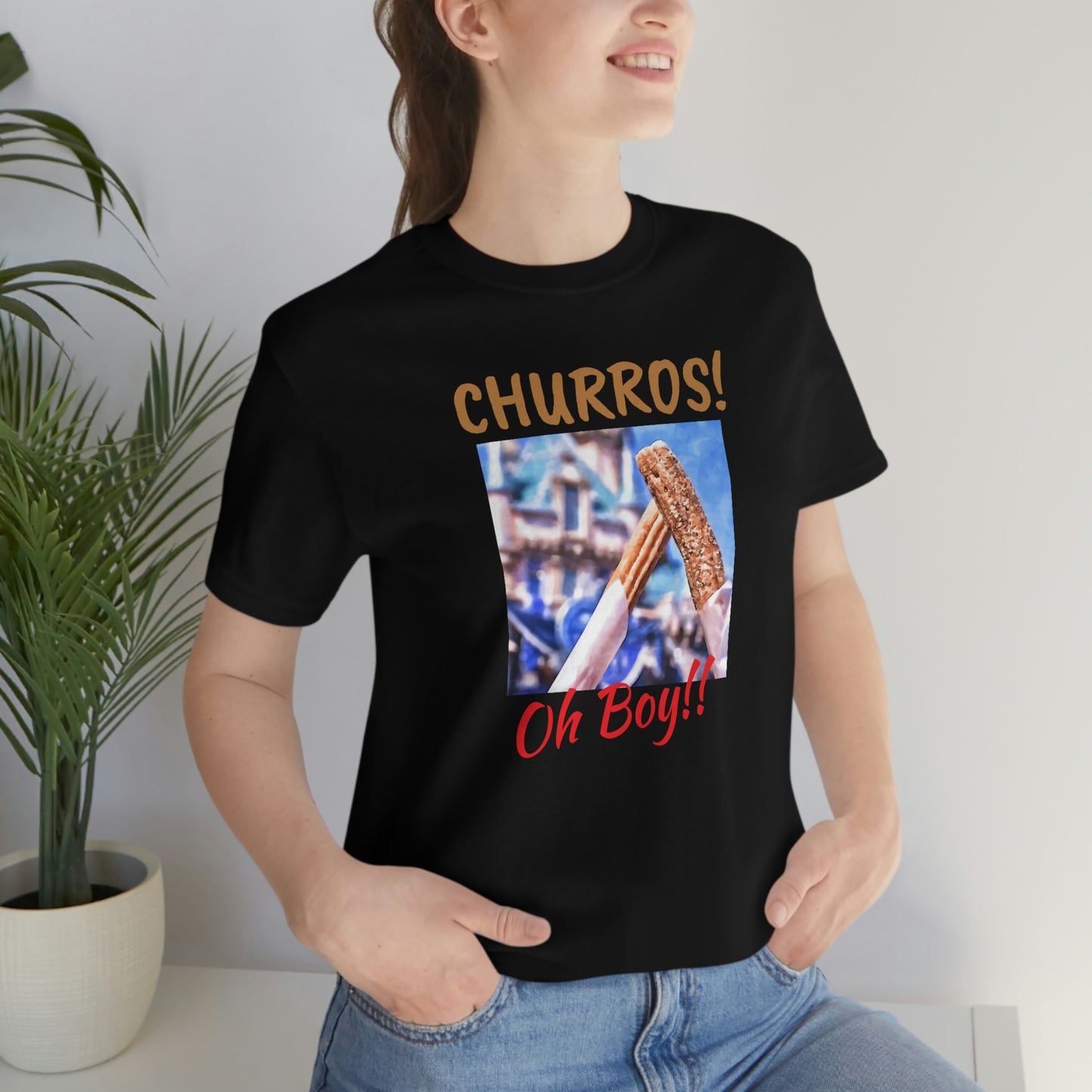 Unisex Jersey Short Sleeve Tee DISNEYLAND CHURROS