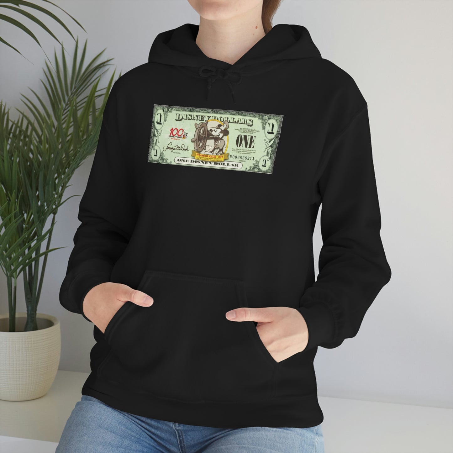 Unisex Heavy Blend Hooded Sweatshirt DISNEY DOLLARS STEAMBOAT Willie