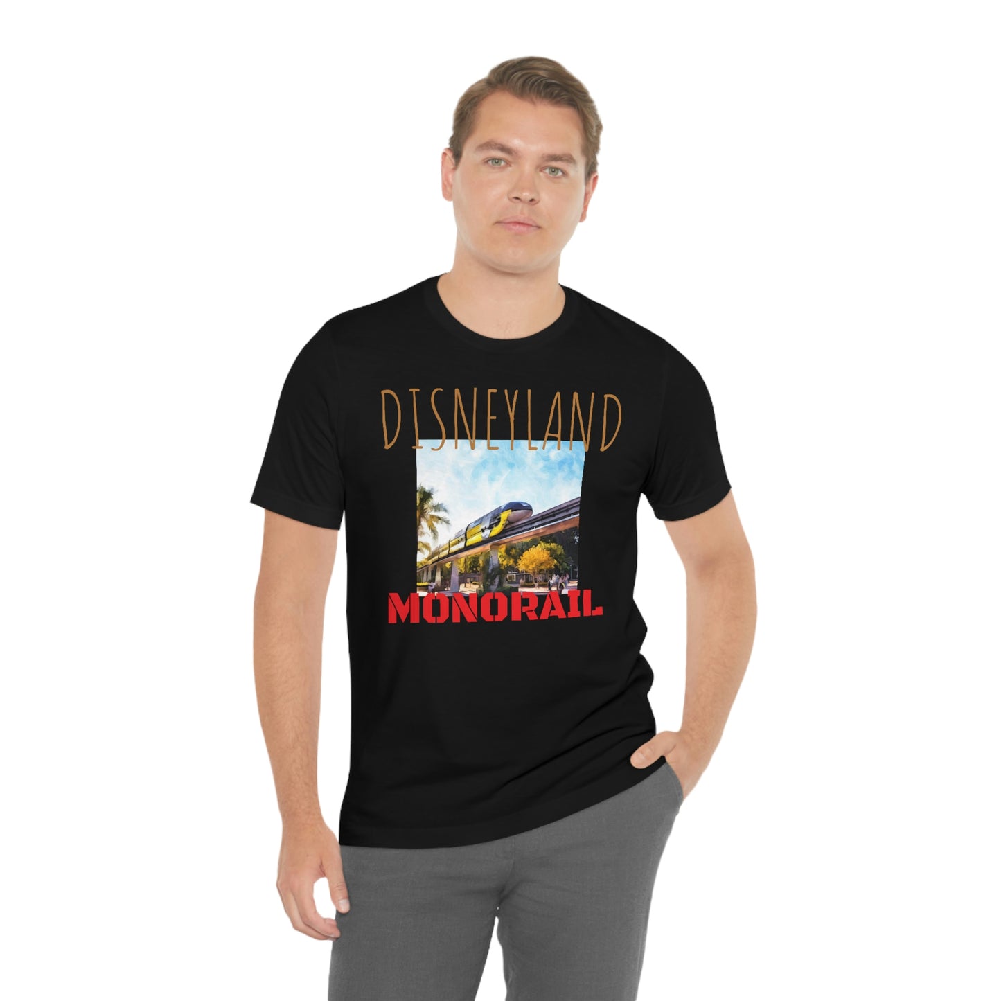 Unisex Jersey Short Sleeve Tee DISNEYLAND MONORAIL