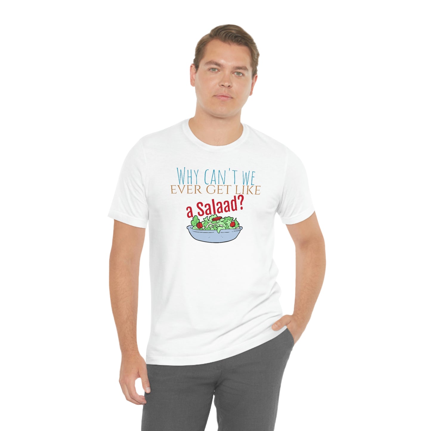 Unisex Jersey Short Sleeve Tee Salad