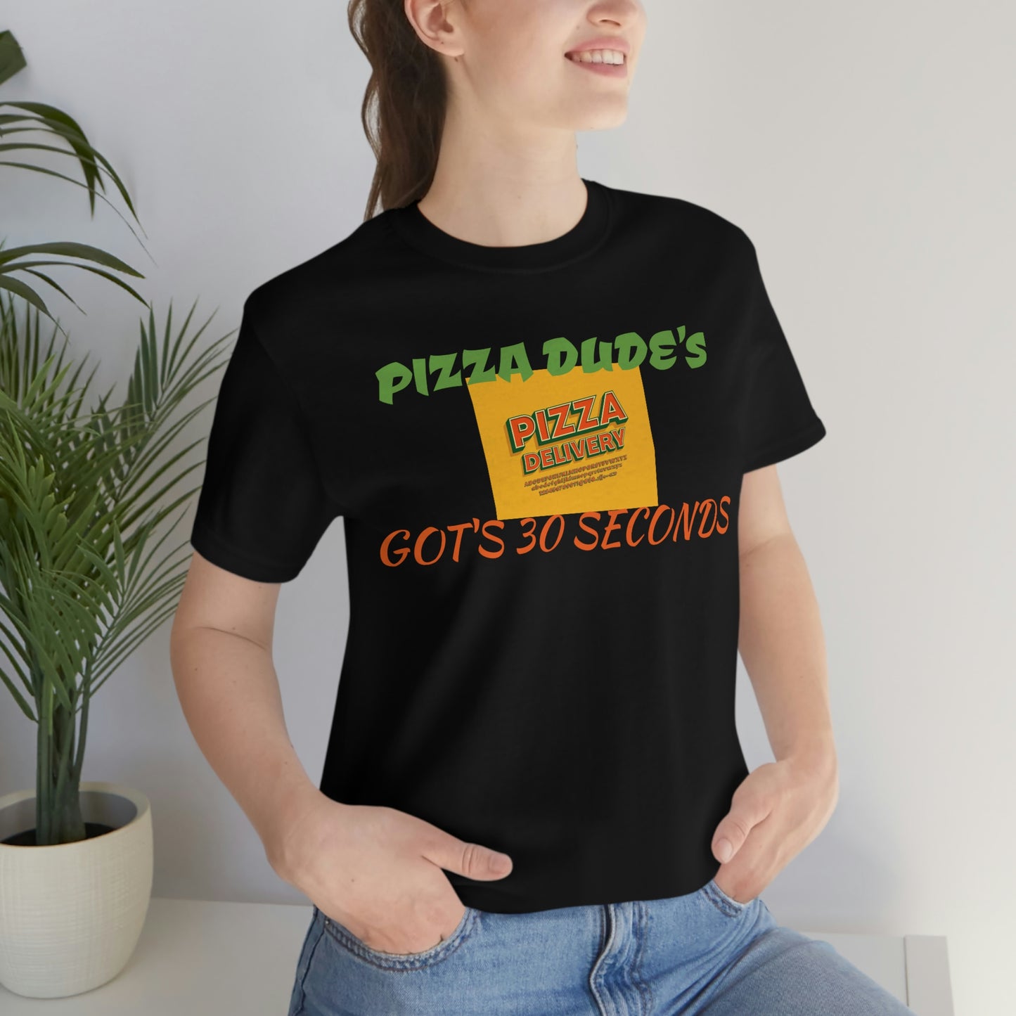 Unisex Jersey Short Sleeve Tee pizza dude