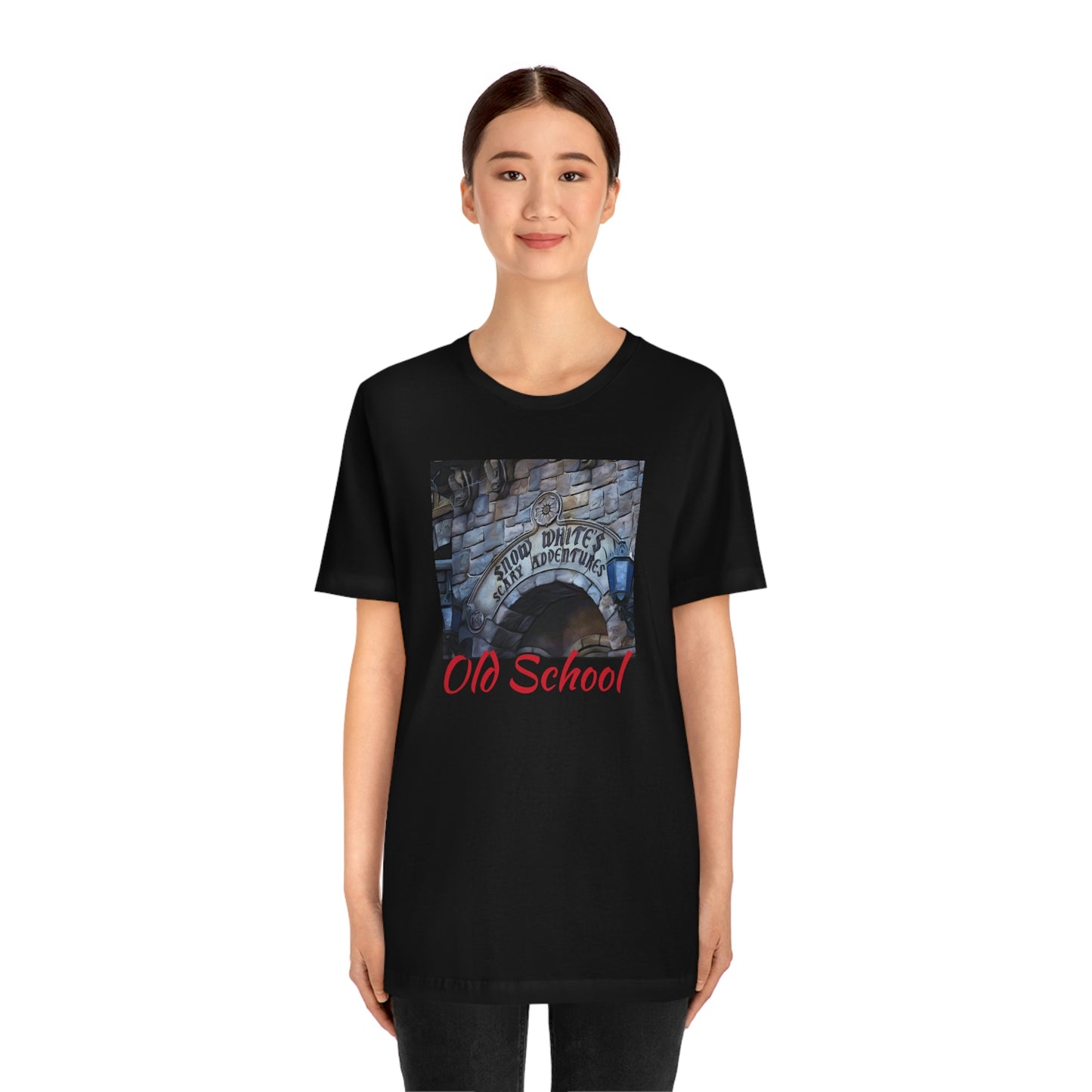 Unisex Jersey Short Sleeve Tee Disneyland SNOW WHITE'S SCARY Adventures Disneyland