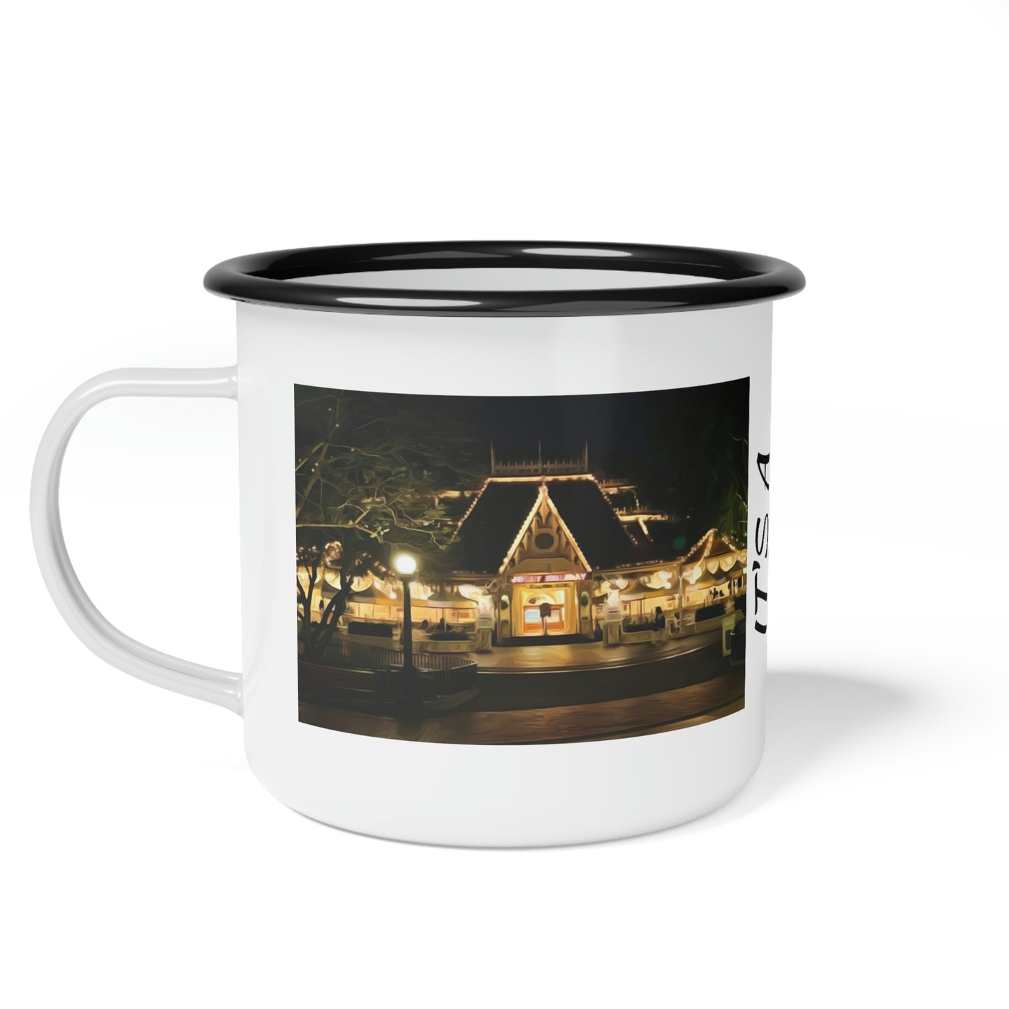 A Enamel Camp Cup Disneyland ~Jolly Holiday~ It's A Disney Thing!