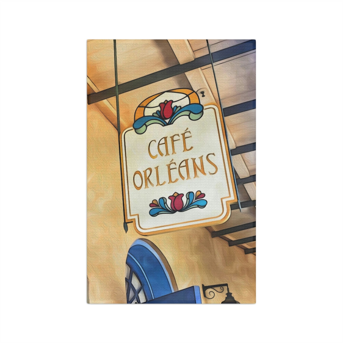 Soft Tea Towel Disneyland ~ Cafe Orleans ~ Food