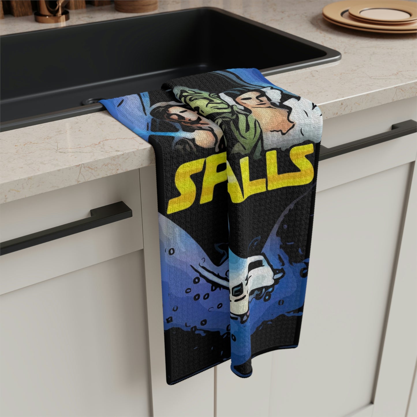 Soft Tea Towel Spaceballs ~movie poster