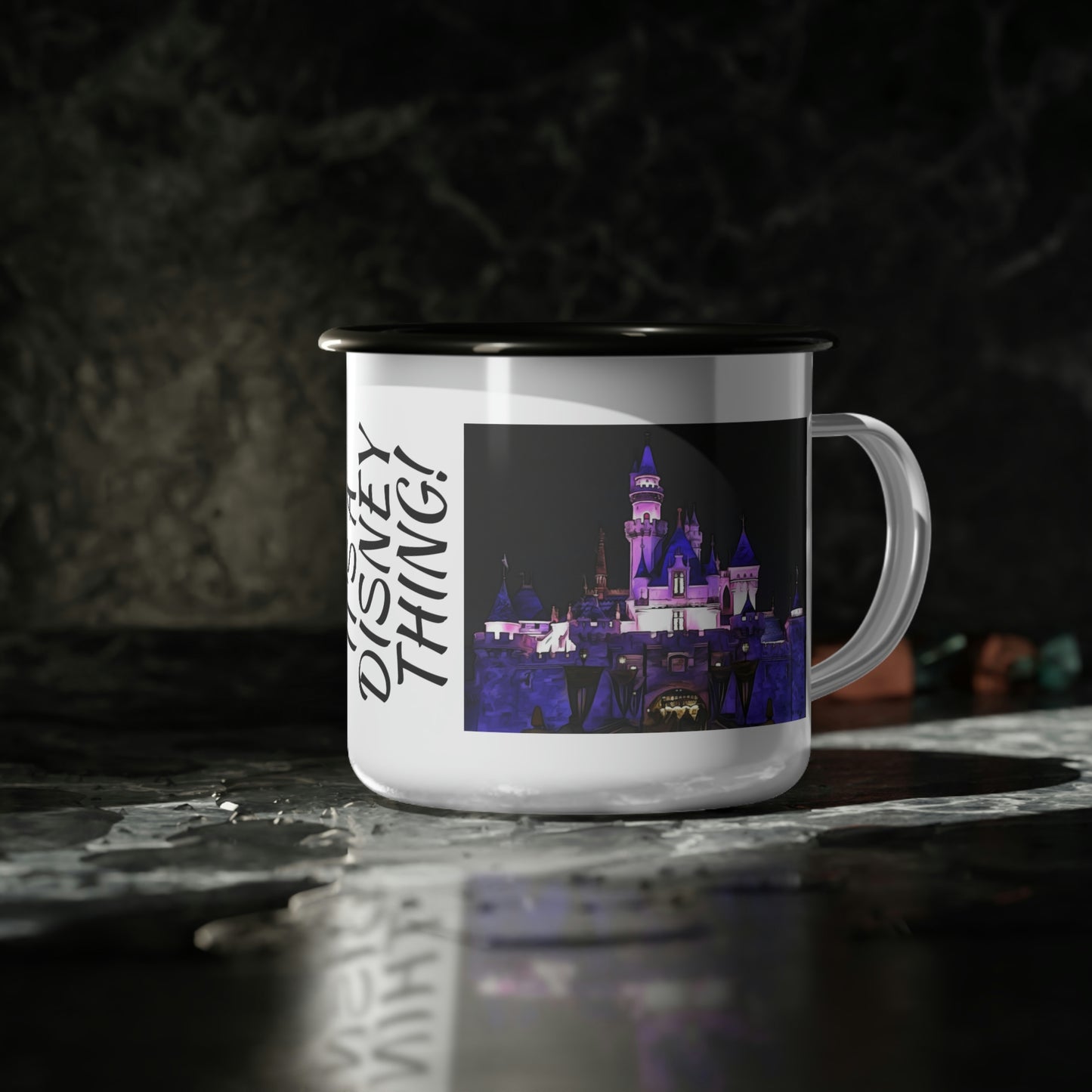 A Enamel Camp Cup Disneyland ~Sleeping Beauty Castle~ It's A Disney Thing!