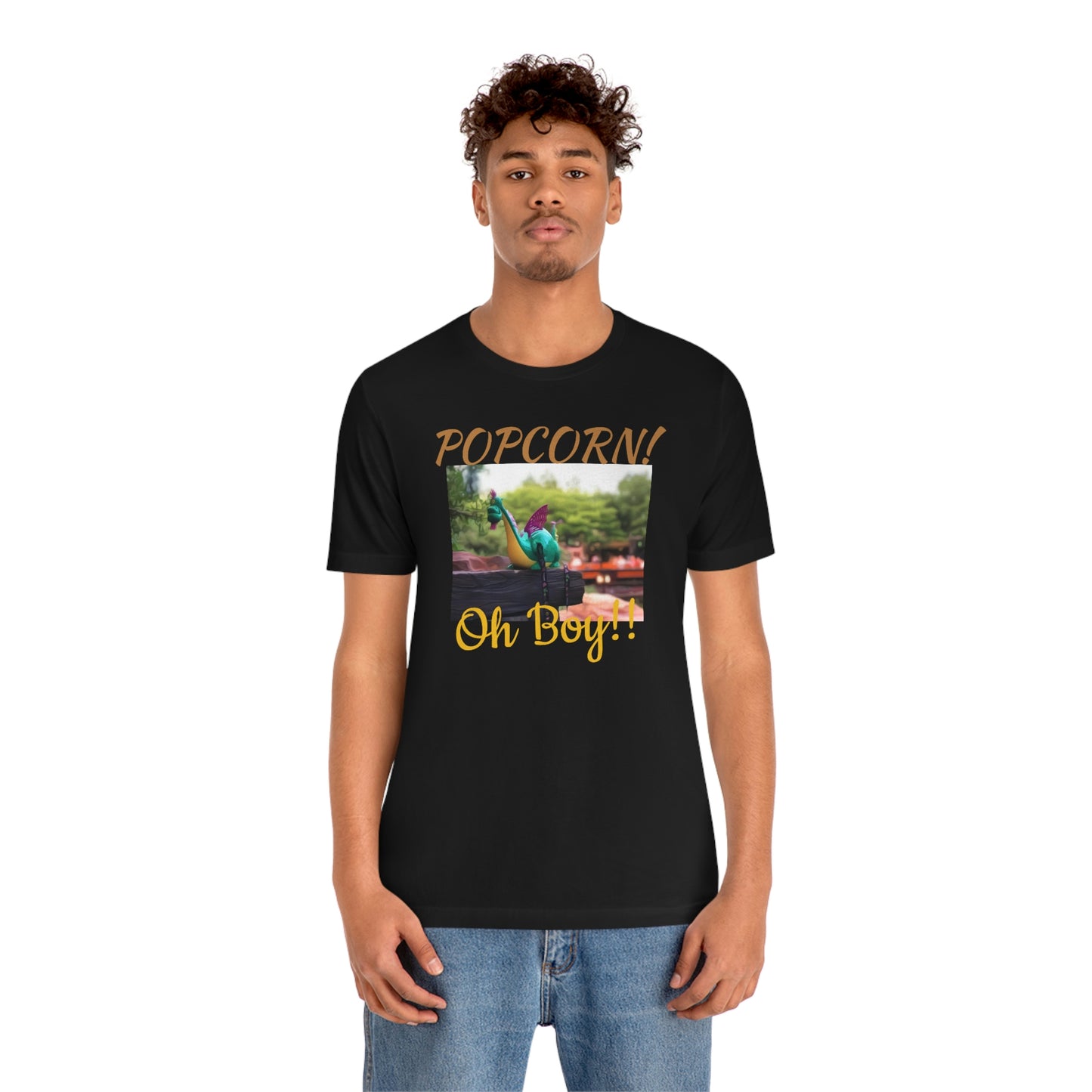 Unisex Jersey Short Sleeve Tee DISNEYLAND POPCORN BUCKETS