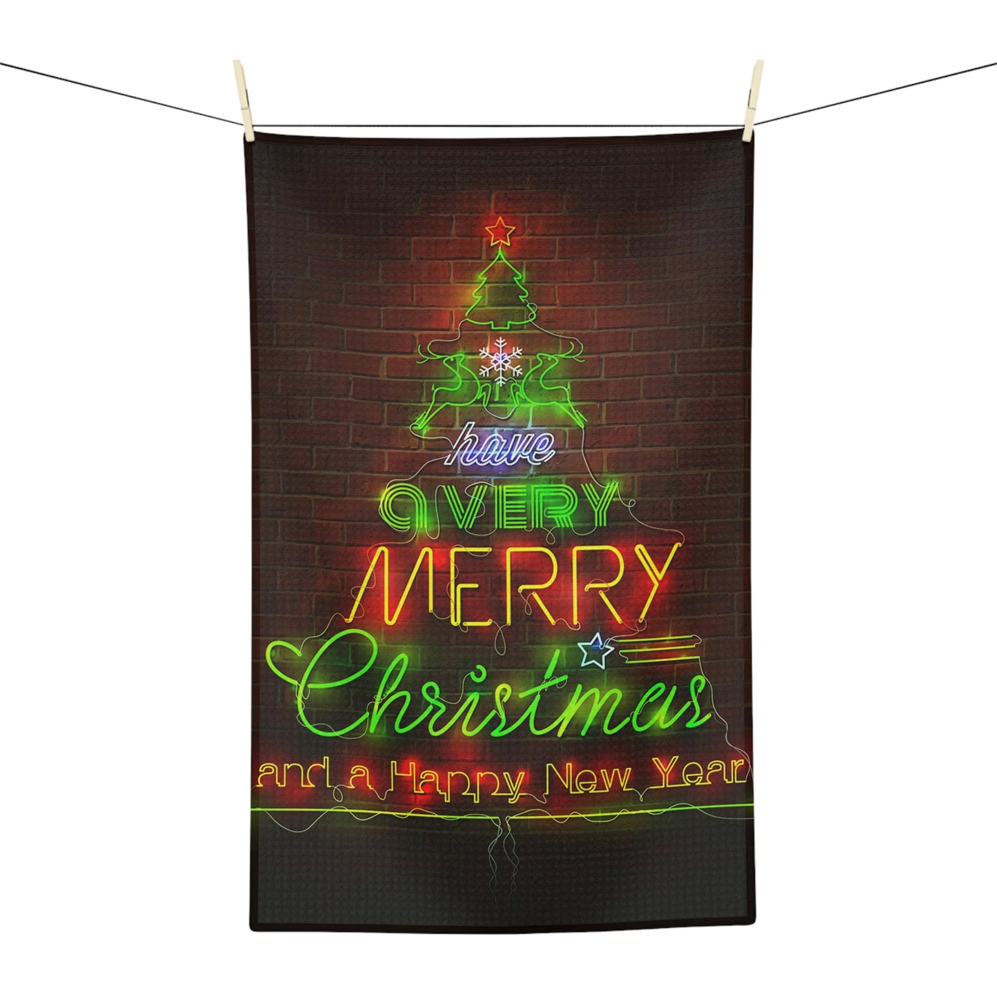 Soft Tea Towel ~ Have a Very Merry Christmas