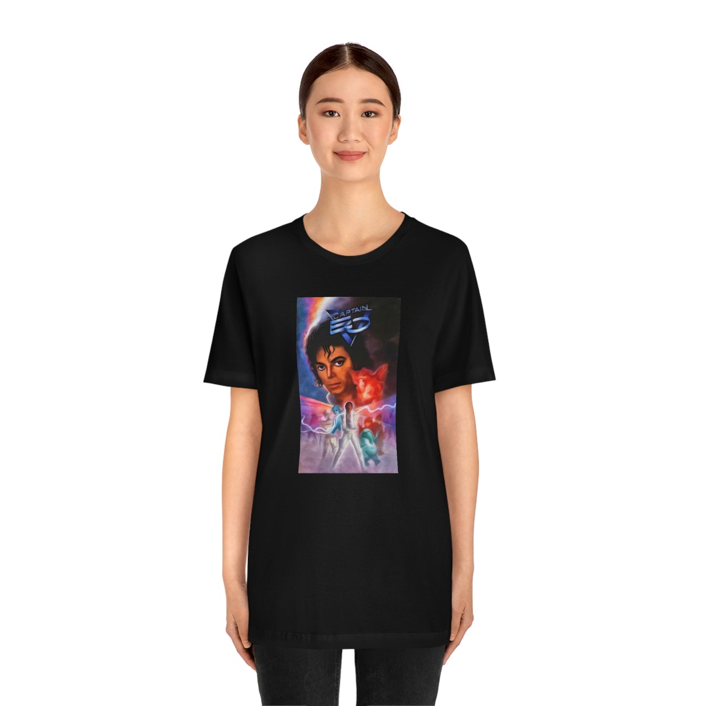 Unisex Jersey Short Sleeve Tee CAPTAIN EO