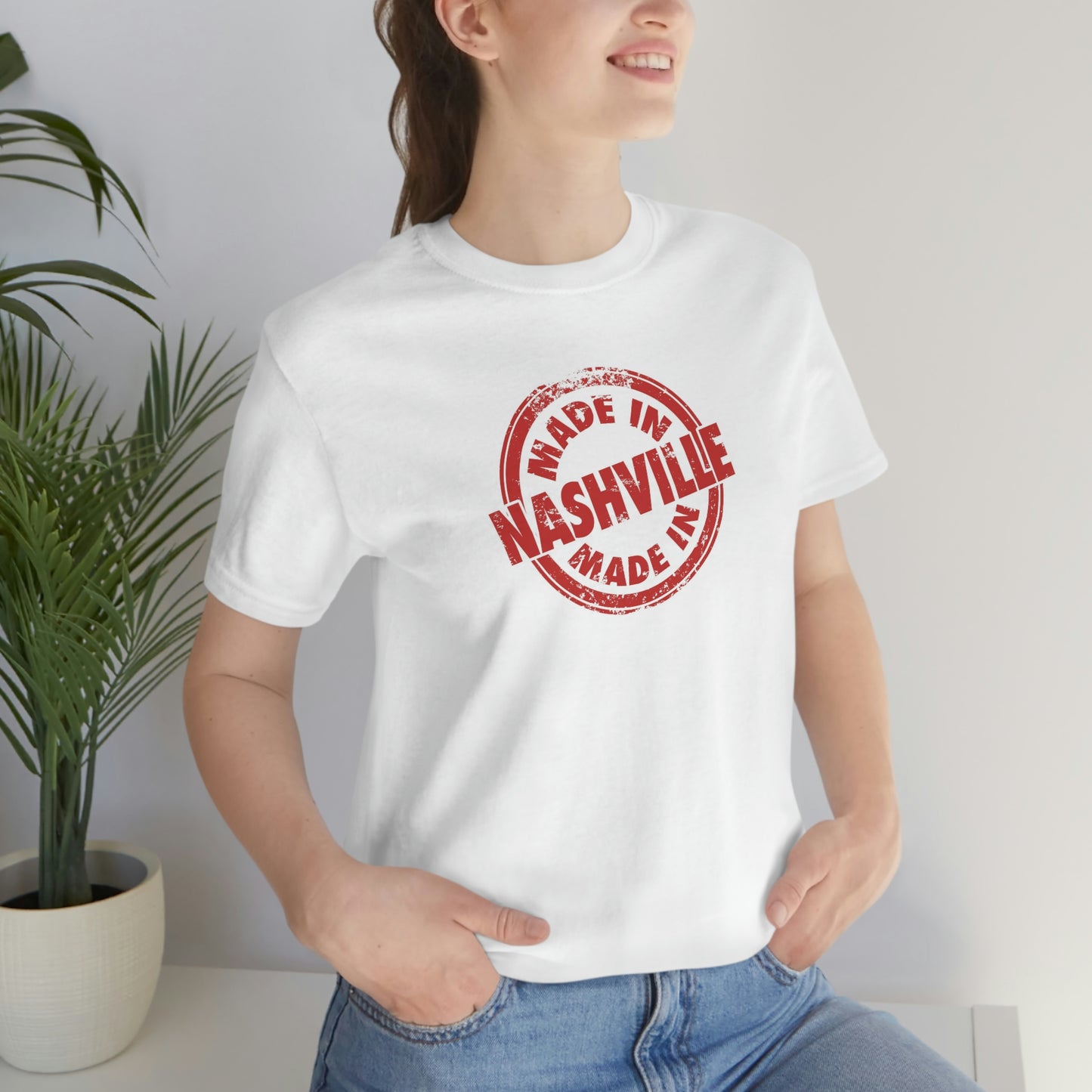 Unisex Jersey Short Sleeve Tee Made in Nashville