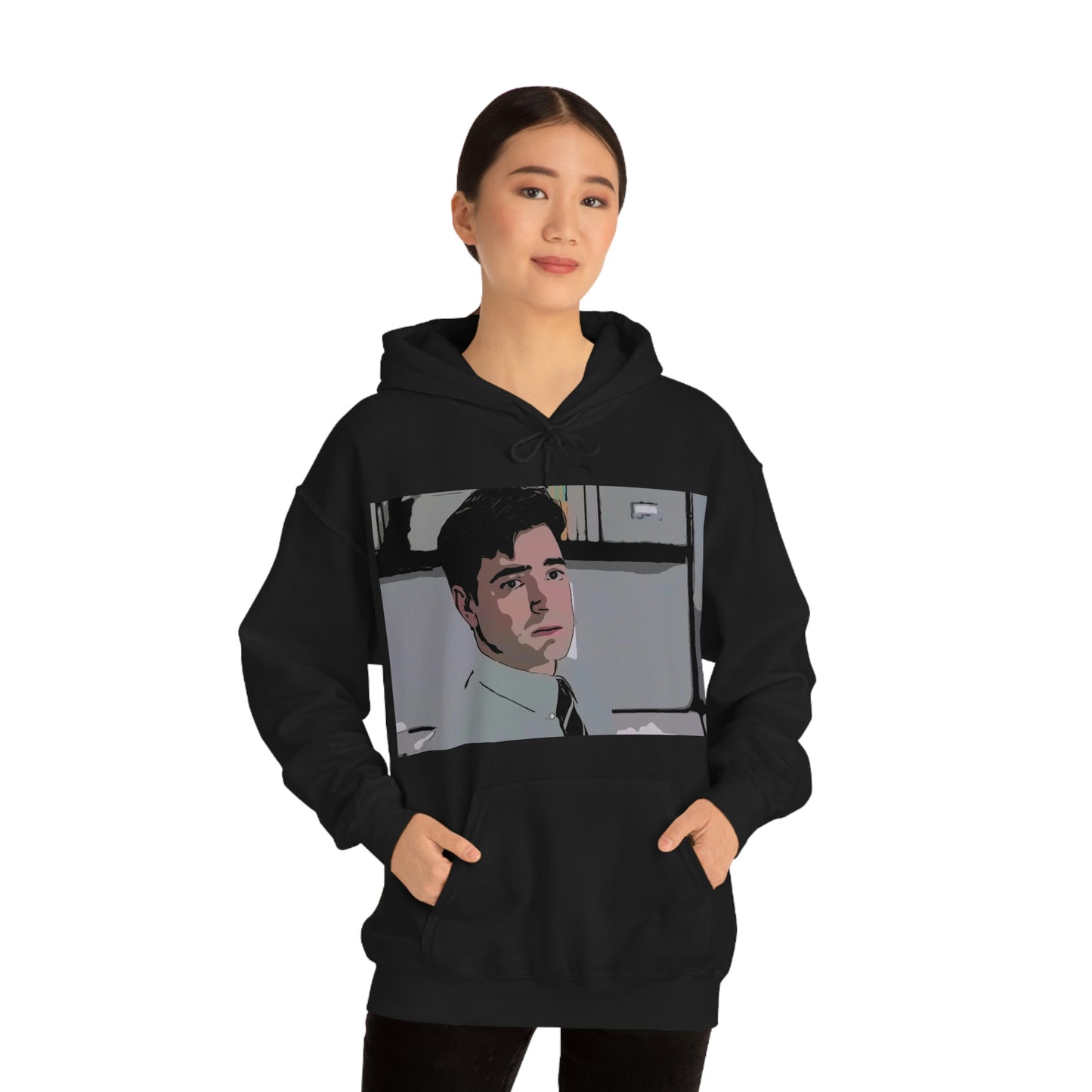 Unisex Heavy Blend™ Hooded Sweatshirt Office space ~ Peter