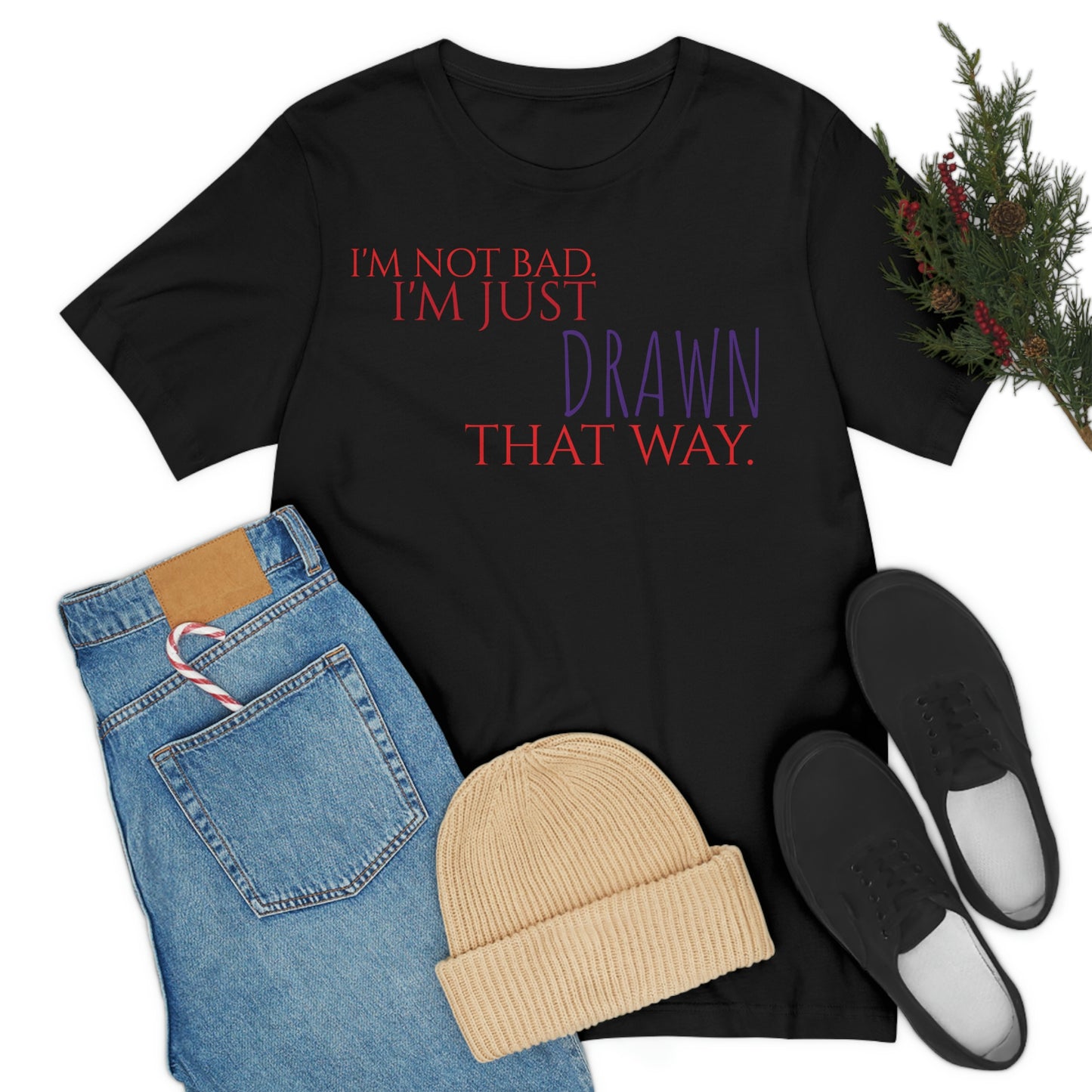 Unisex Jersey Short Sleeve Tee Who Framed Roger rabbit - I'm not bad.