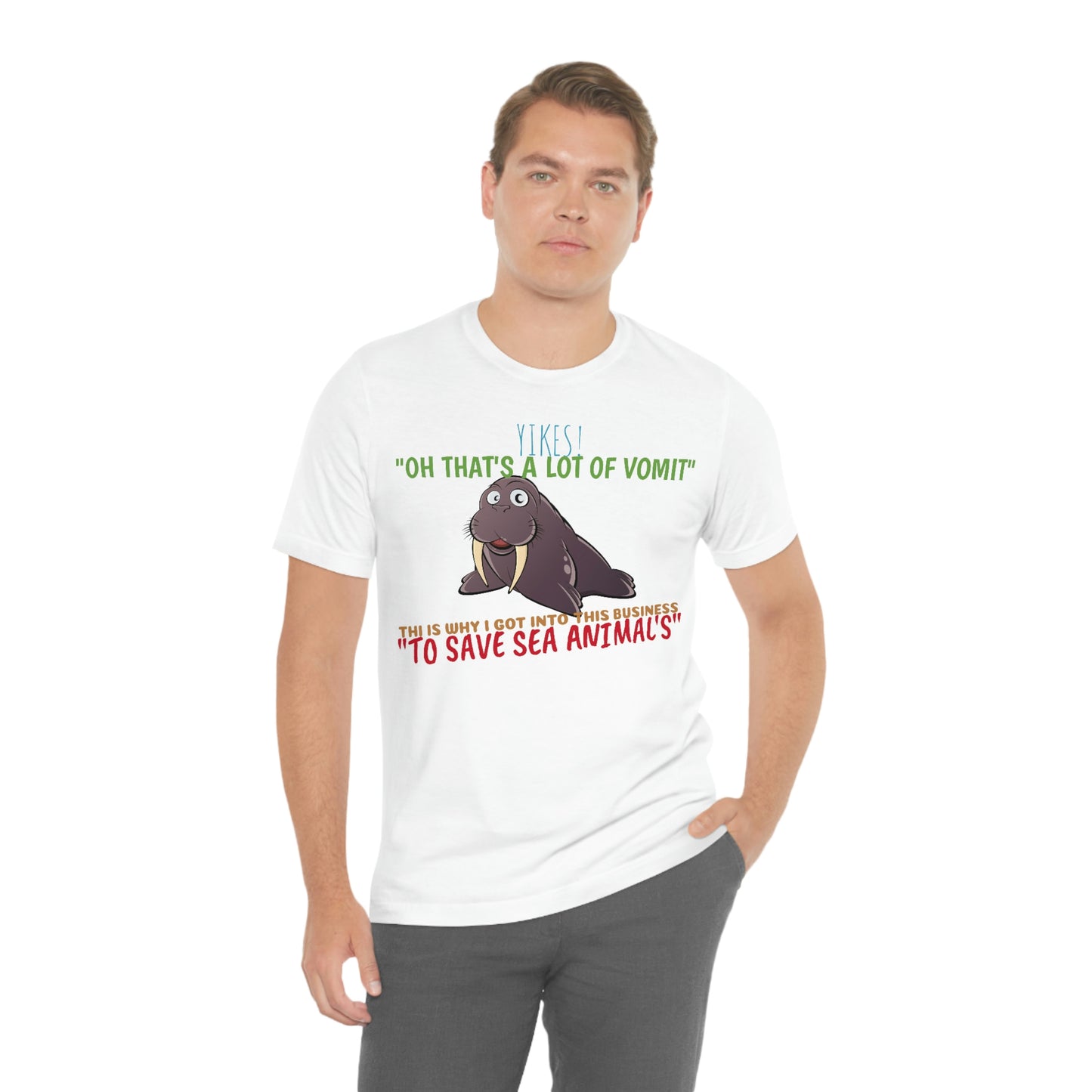 Unisex Jersey Short Sleeve Tee sea animal’s