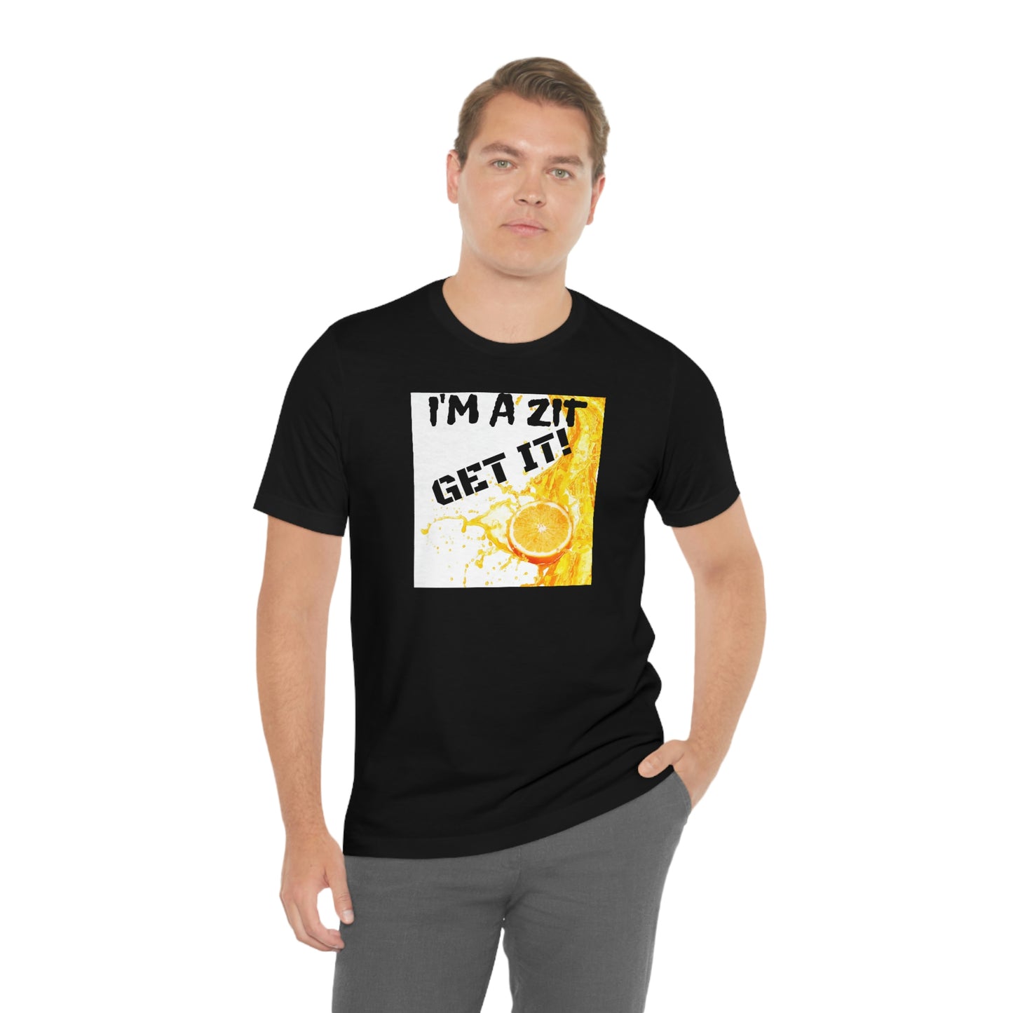 Unisex Jersey Short Sleeve Tee Animal House - "I'm a zit"