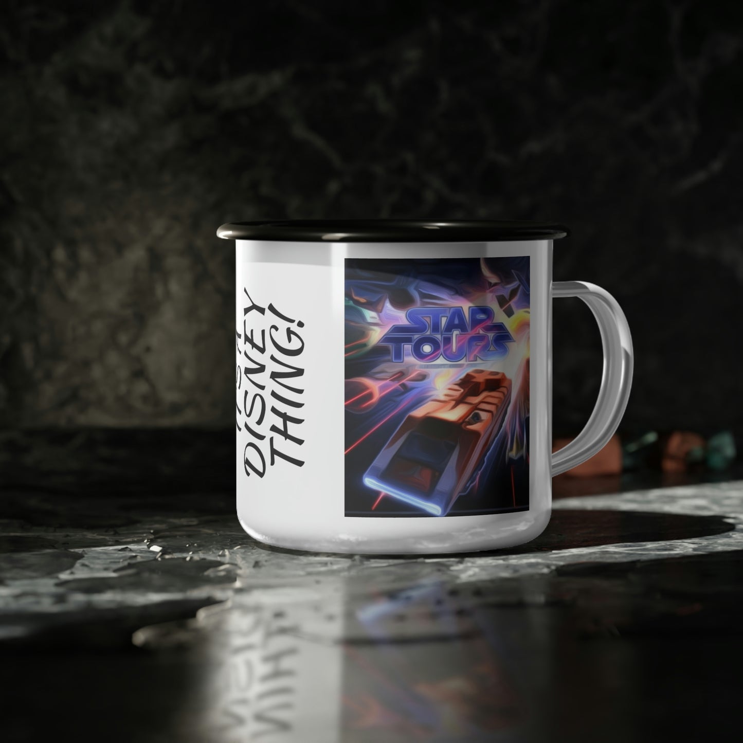 A Enamel Camp Cup Disneyland ~Star Tours~ It's A Disney Thing!