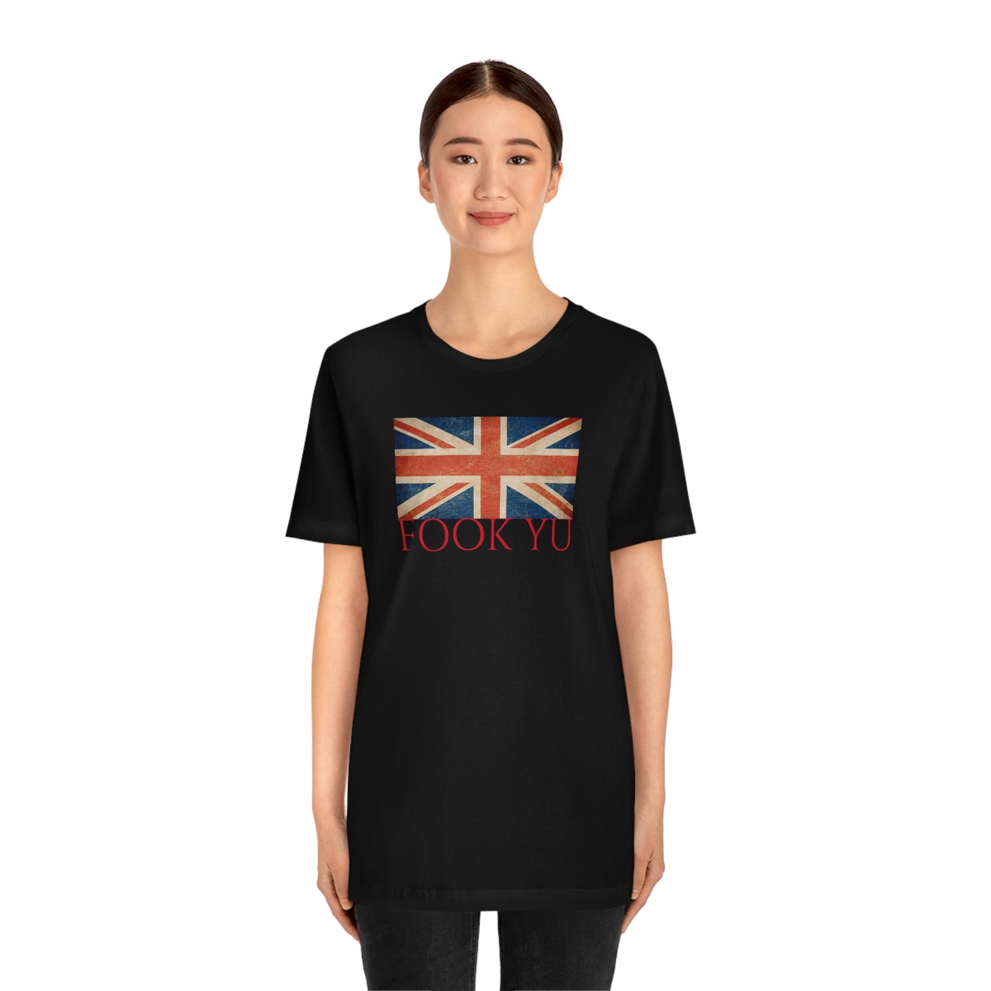 Unisex Jersey Short Sleeve Tee Austin powers "Fook Yu"
