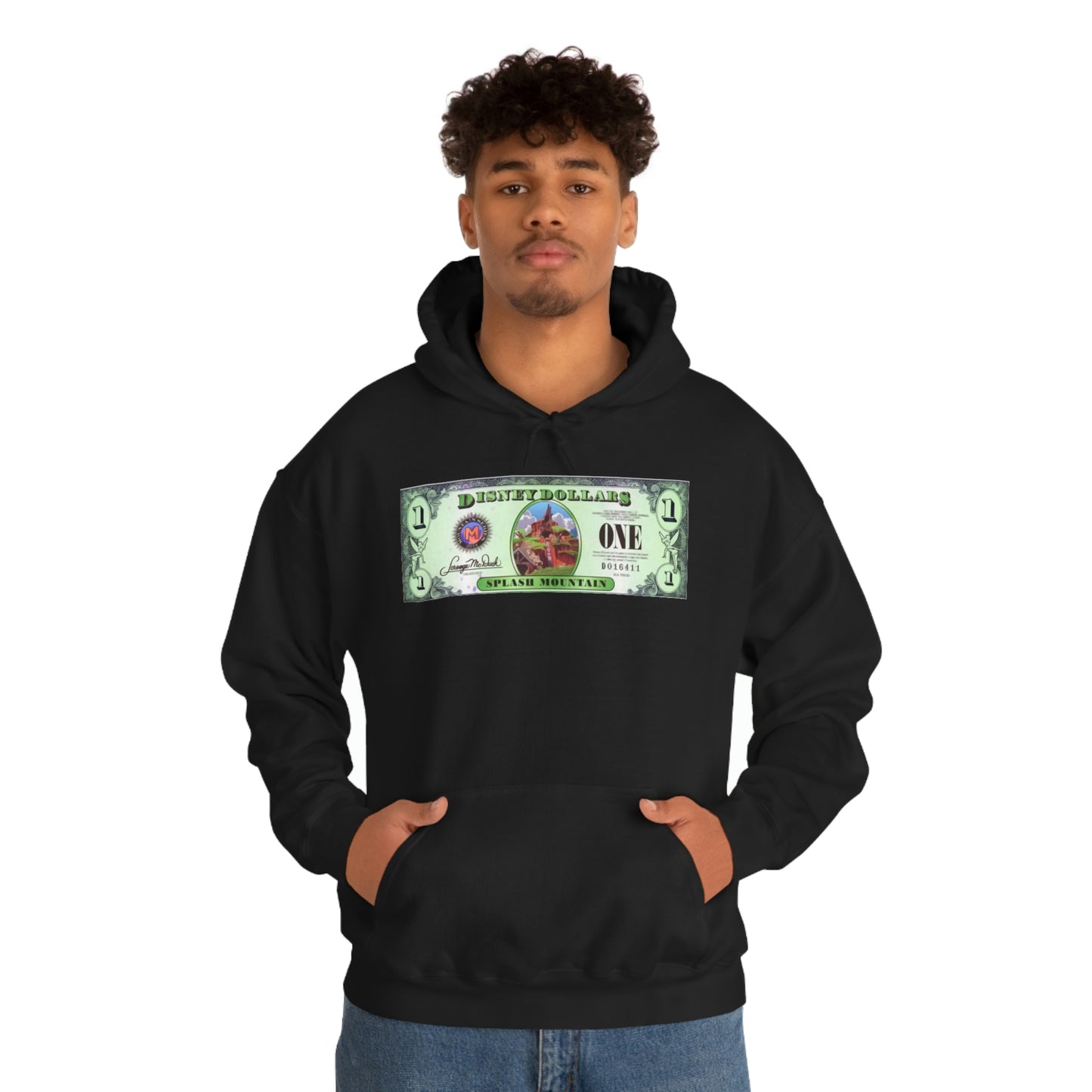 Unisex Heavy Blend Hooded Sweatshirt DISNEYLAND DOLLARS SPLASH Mountain