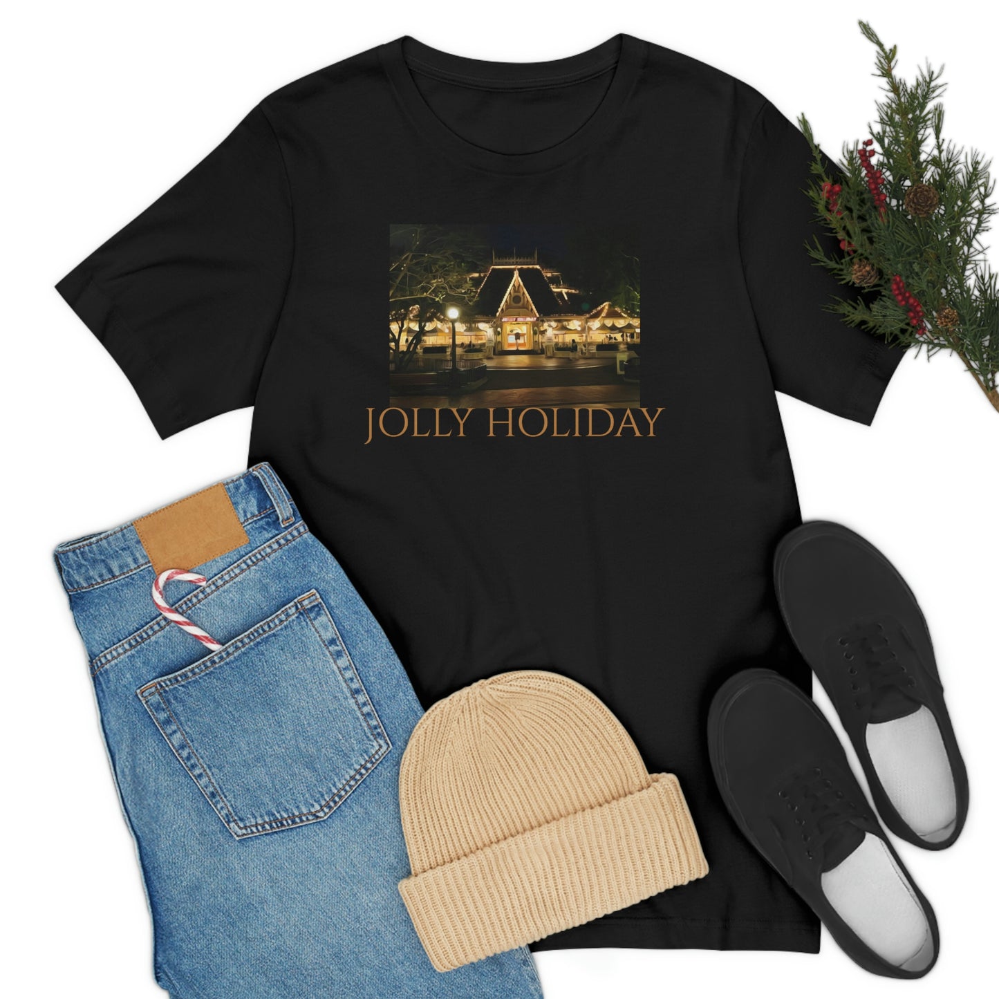 Unisex Jersey Short Sleeve Tee JOLLY HOLIDAY DISNEYLAND