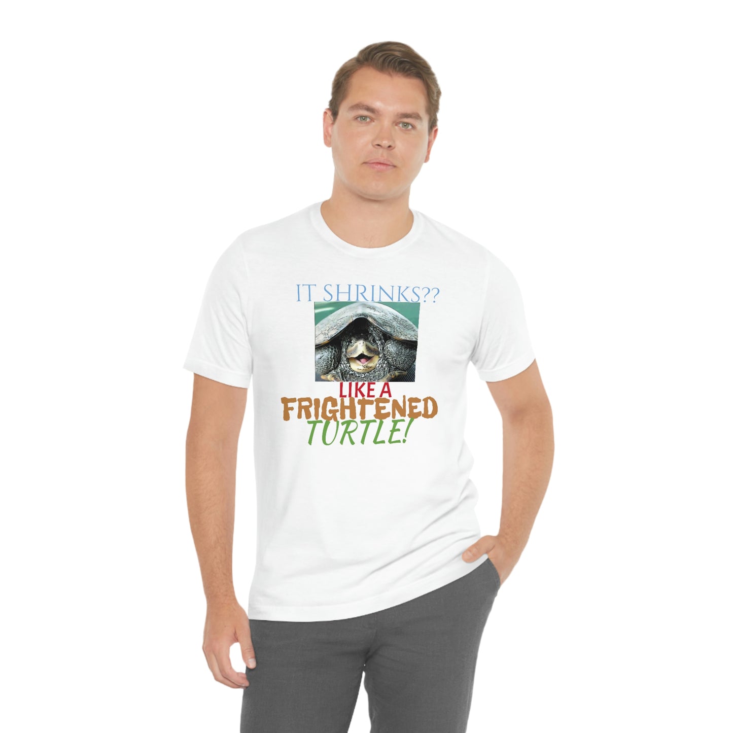 Unisex Jersey Short Sleeve Tee SEINFELD "IT SHRINKS"