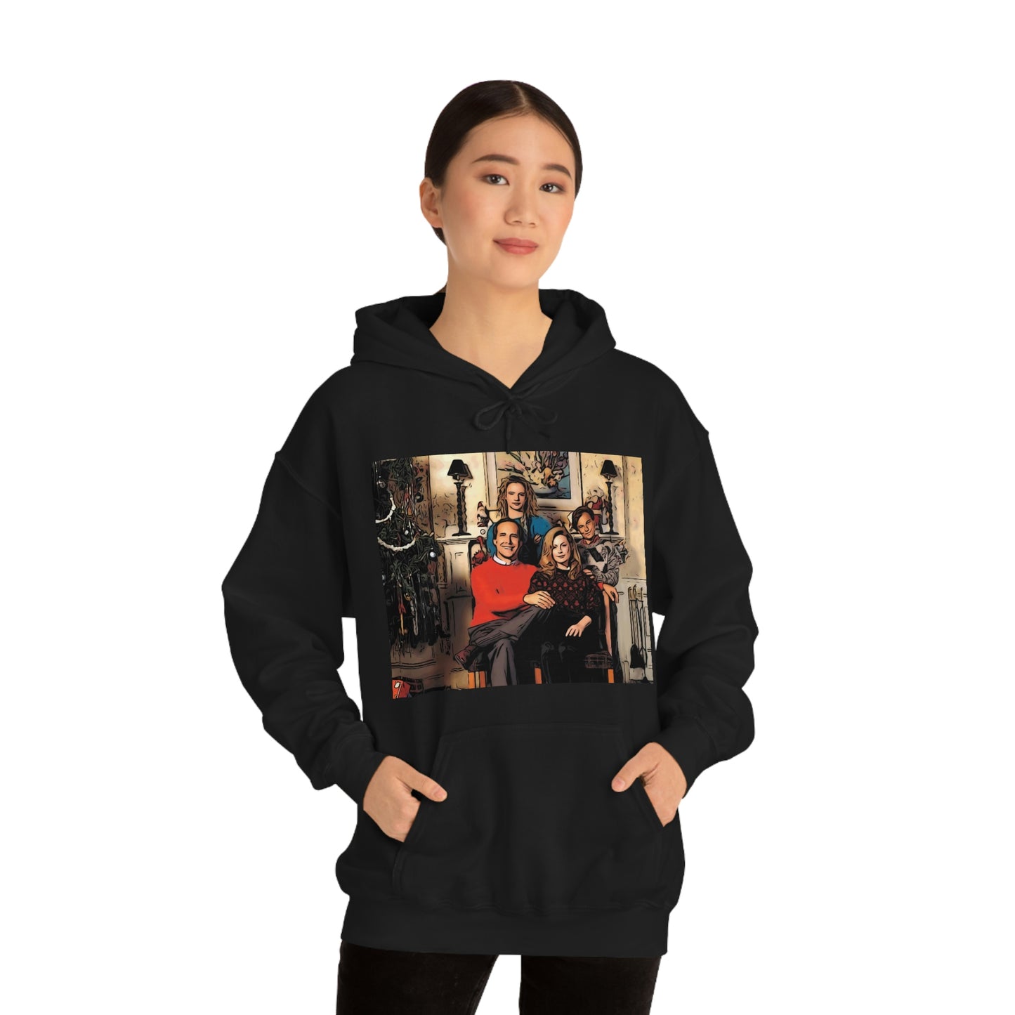 Unisex Heavy Blend™ Hooded Sweatshirt Christmas Vacation ~ The Giswold's