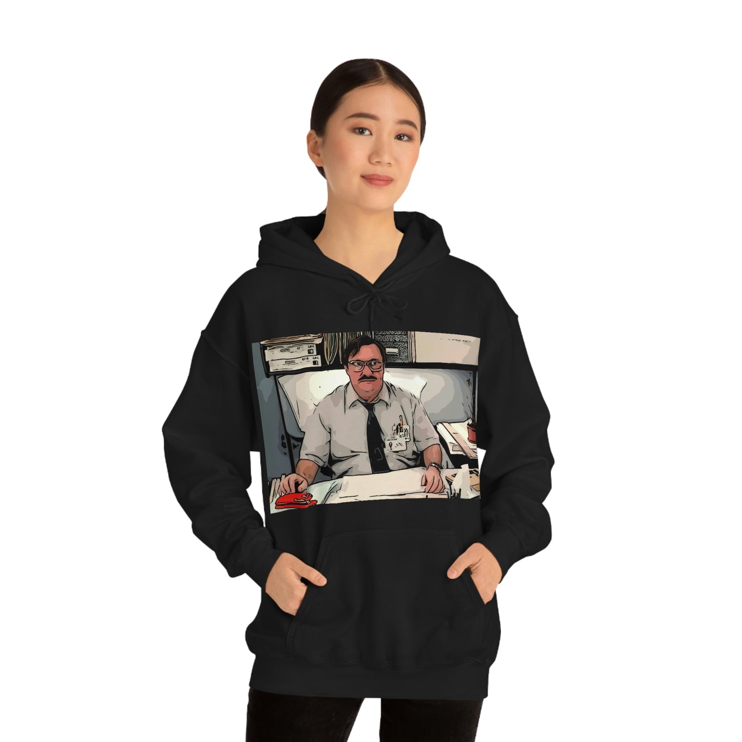 Unisex Heavy Blend™ Hooded Sweatshirt Office space ~ Milton