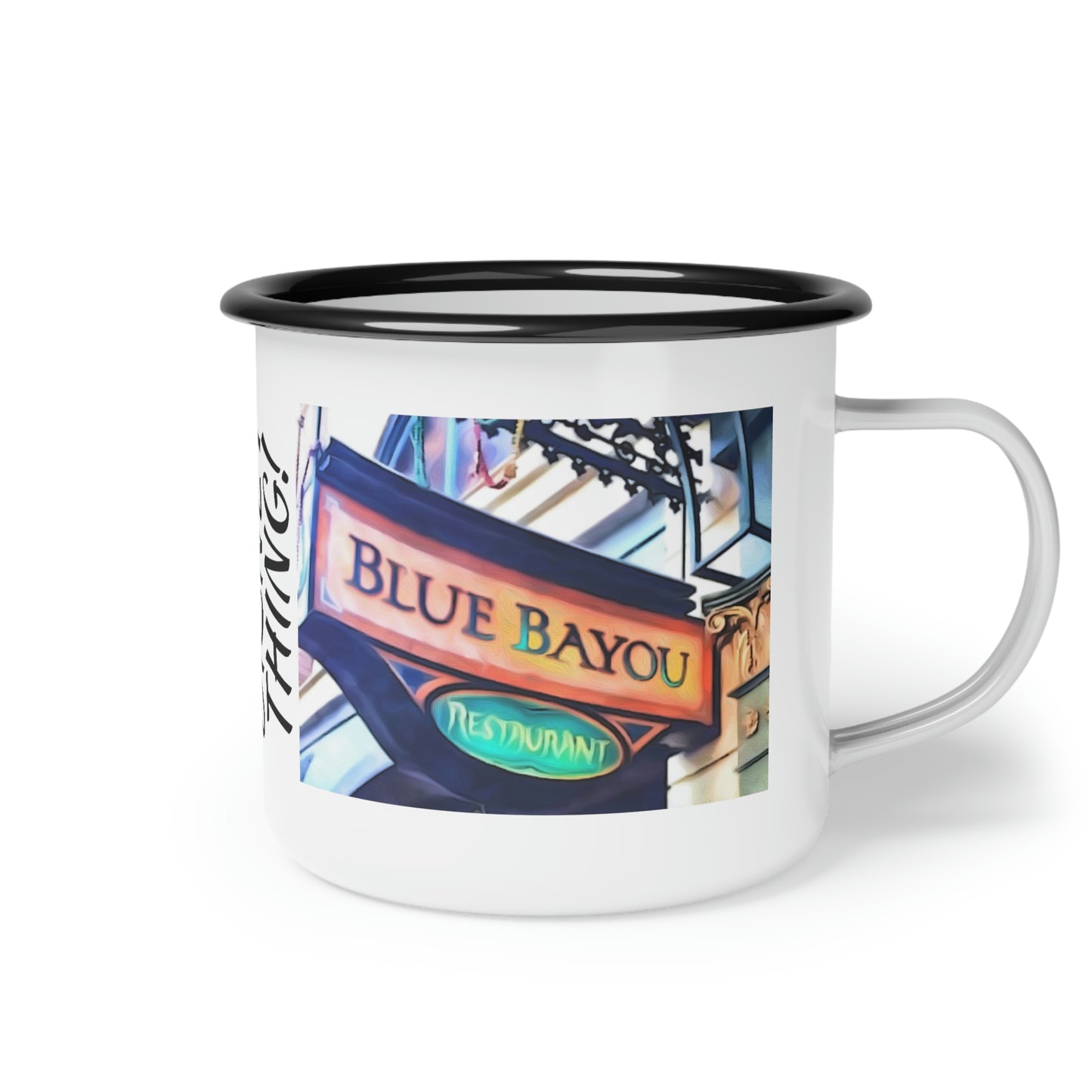 A Enamel Camp Cup Disneyland Blue Bayou~ It's A Disney Thing!